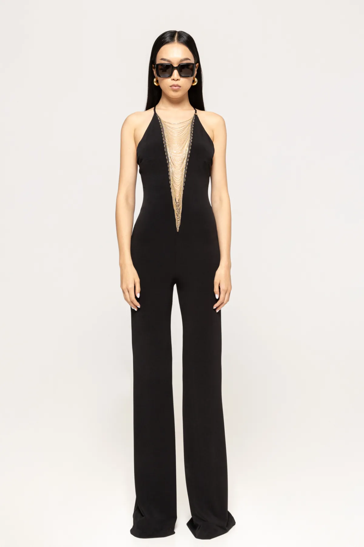 Fashion Fringe-detail jumpsuit Jumpsuits