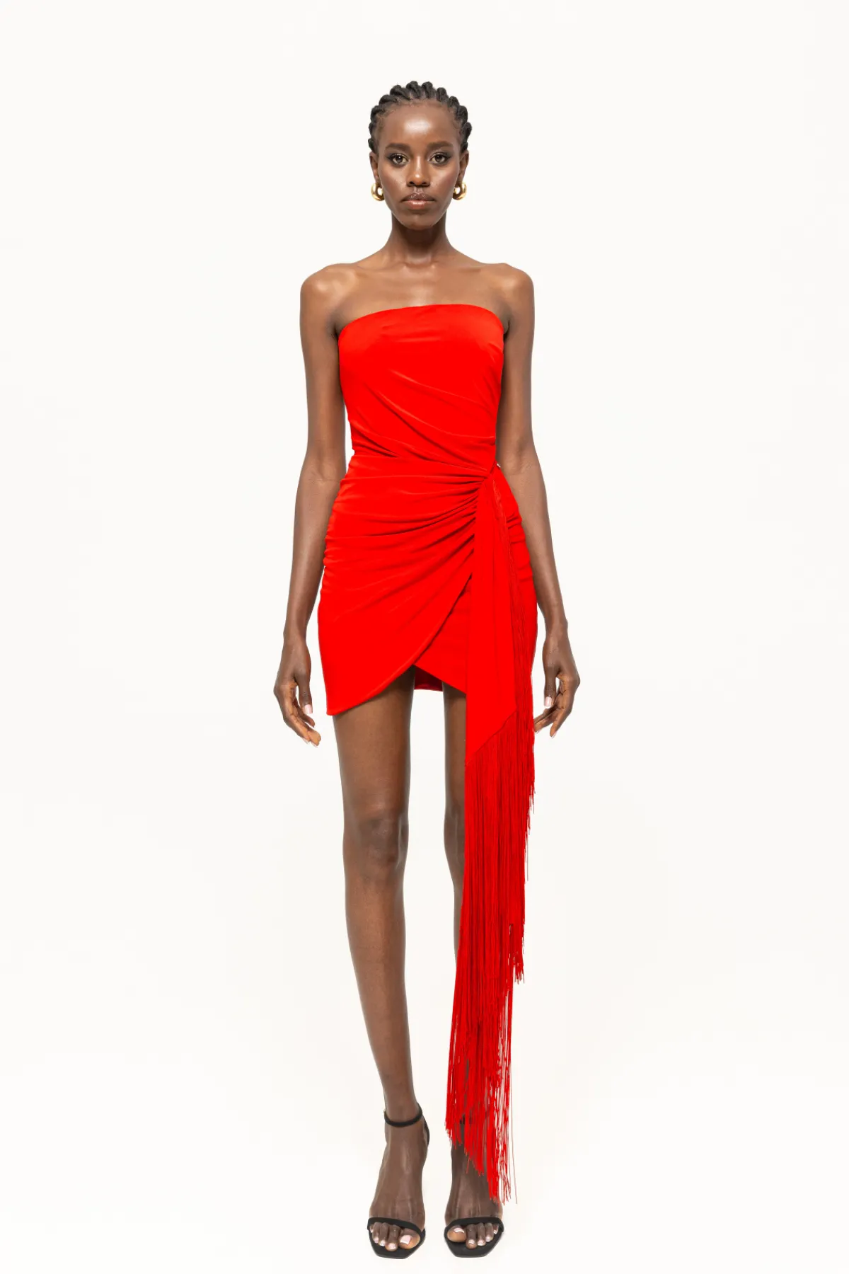 Discount Fringe-trimmed mini dress Dresses