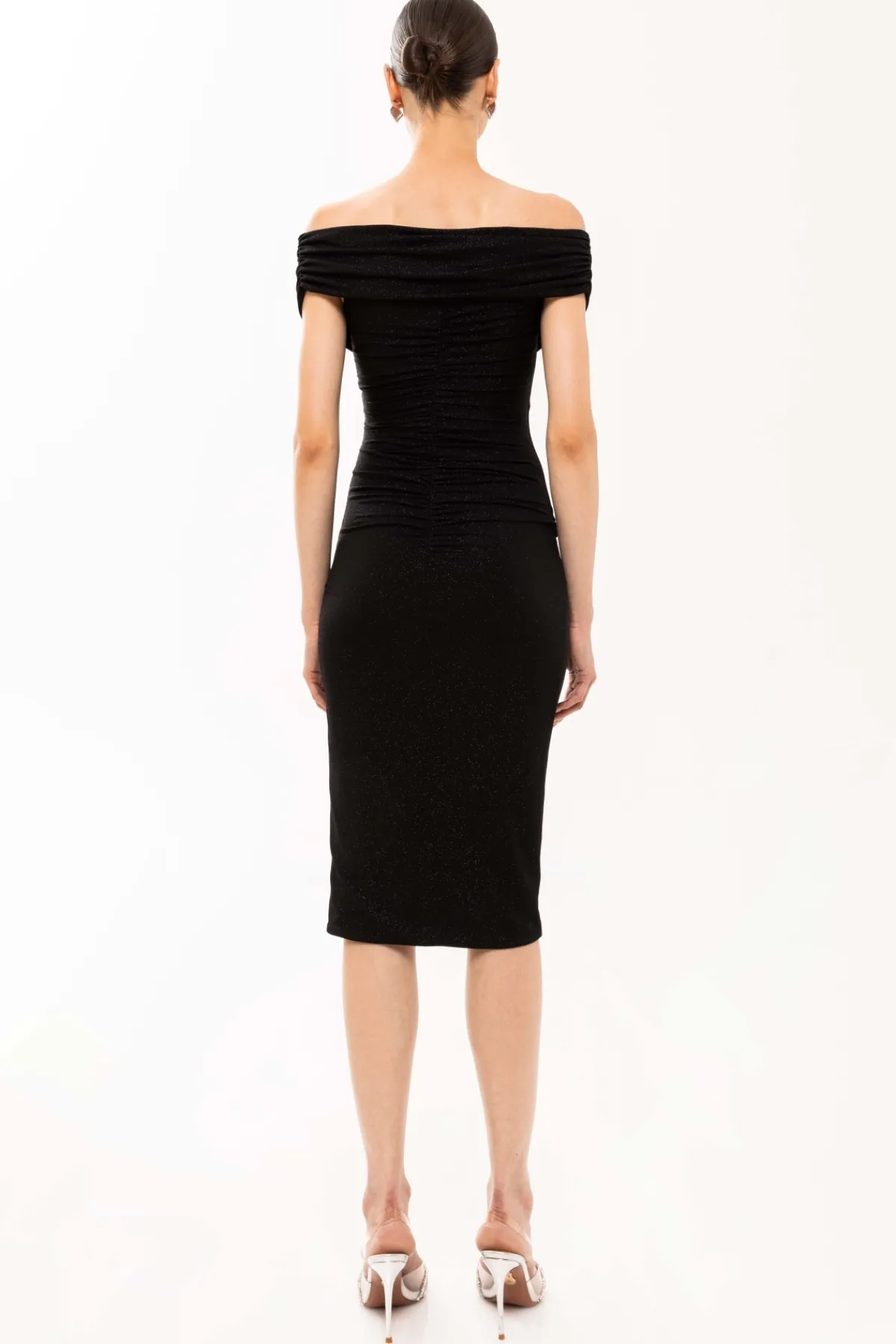 Best Sale Glittered ruched dress Dresses