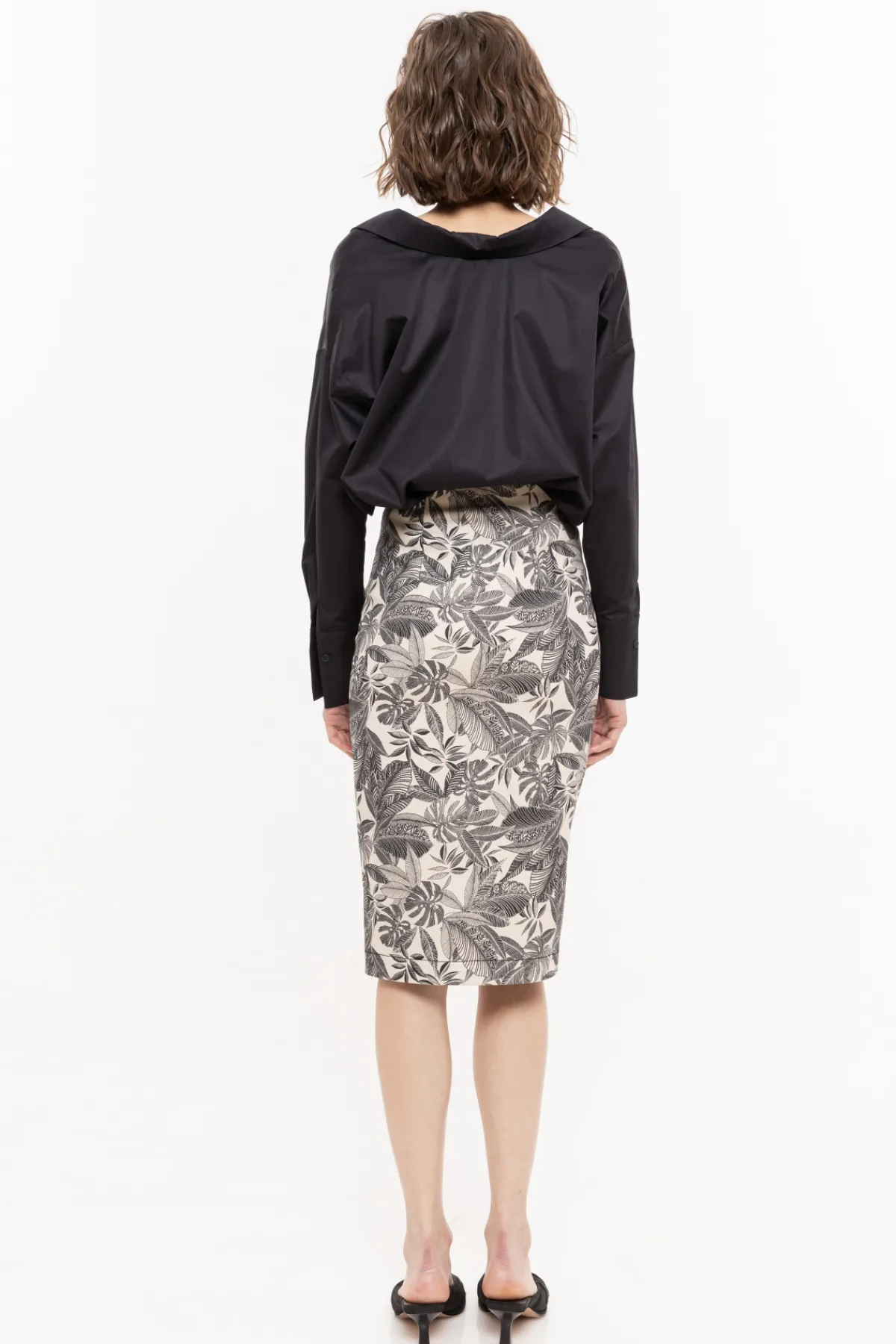 Fashion High waisted cotton skirt Skirts