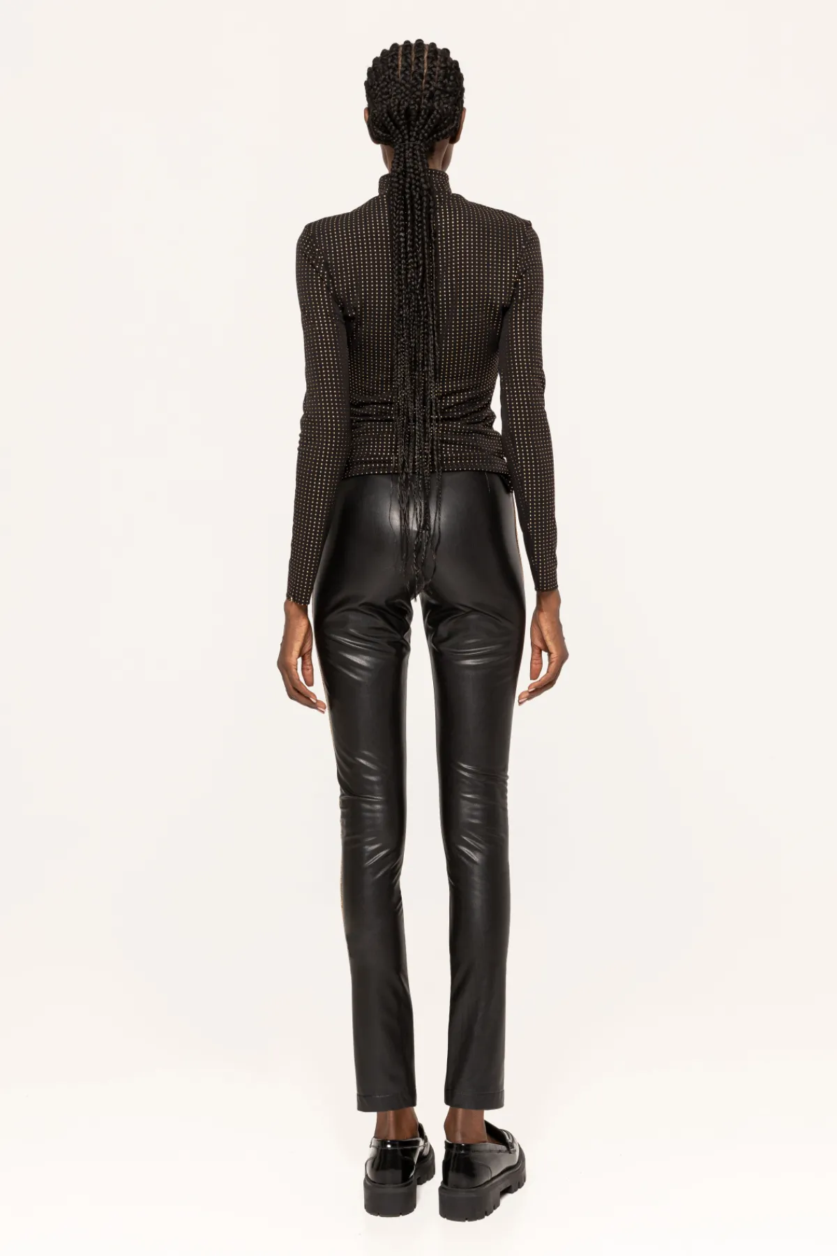 Flash Sale High waisted faux leather leggings Leather | Pants