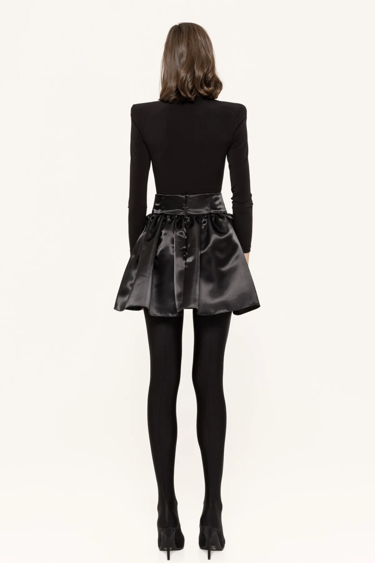 Sale High waisted taffeta skirt Skirts
