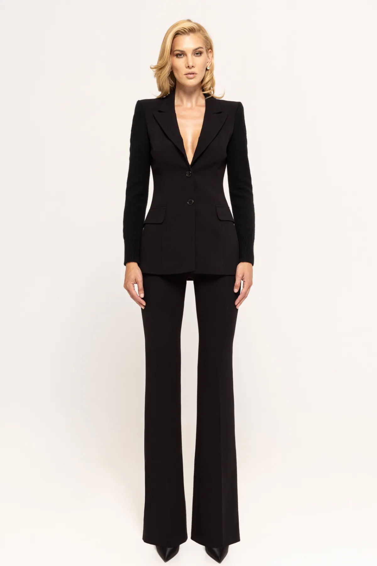 Fashion High-rise straight pants Pants