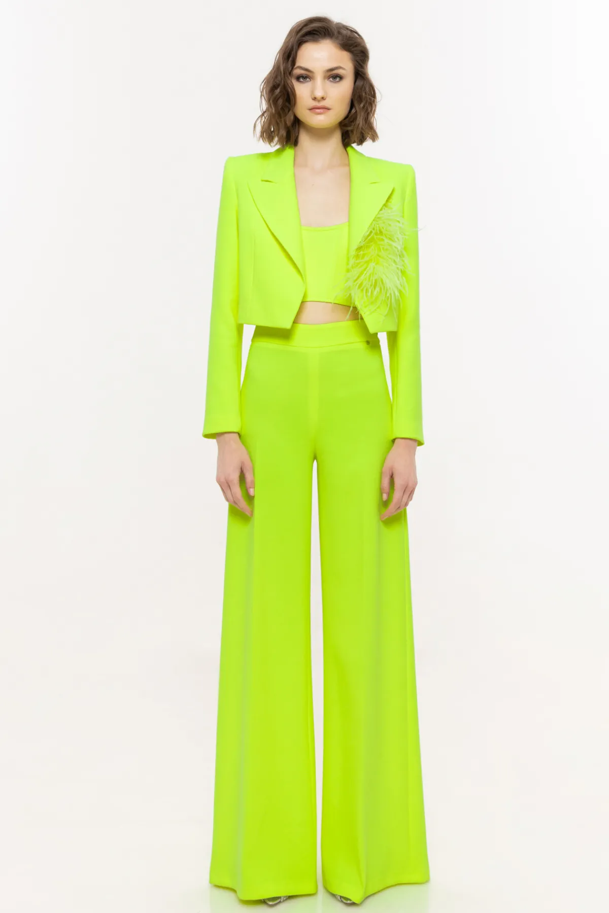 Hot High-waist palazzo pants Pants