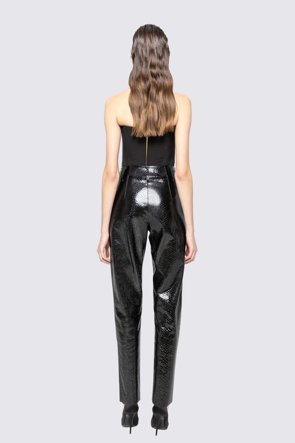 Best High-waisted faux leather pants Leather | Pants
