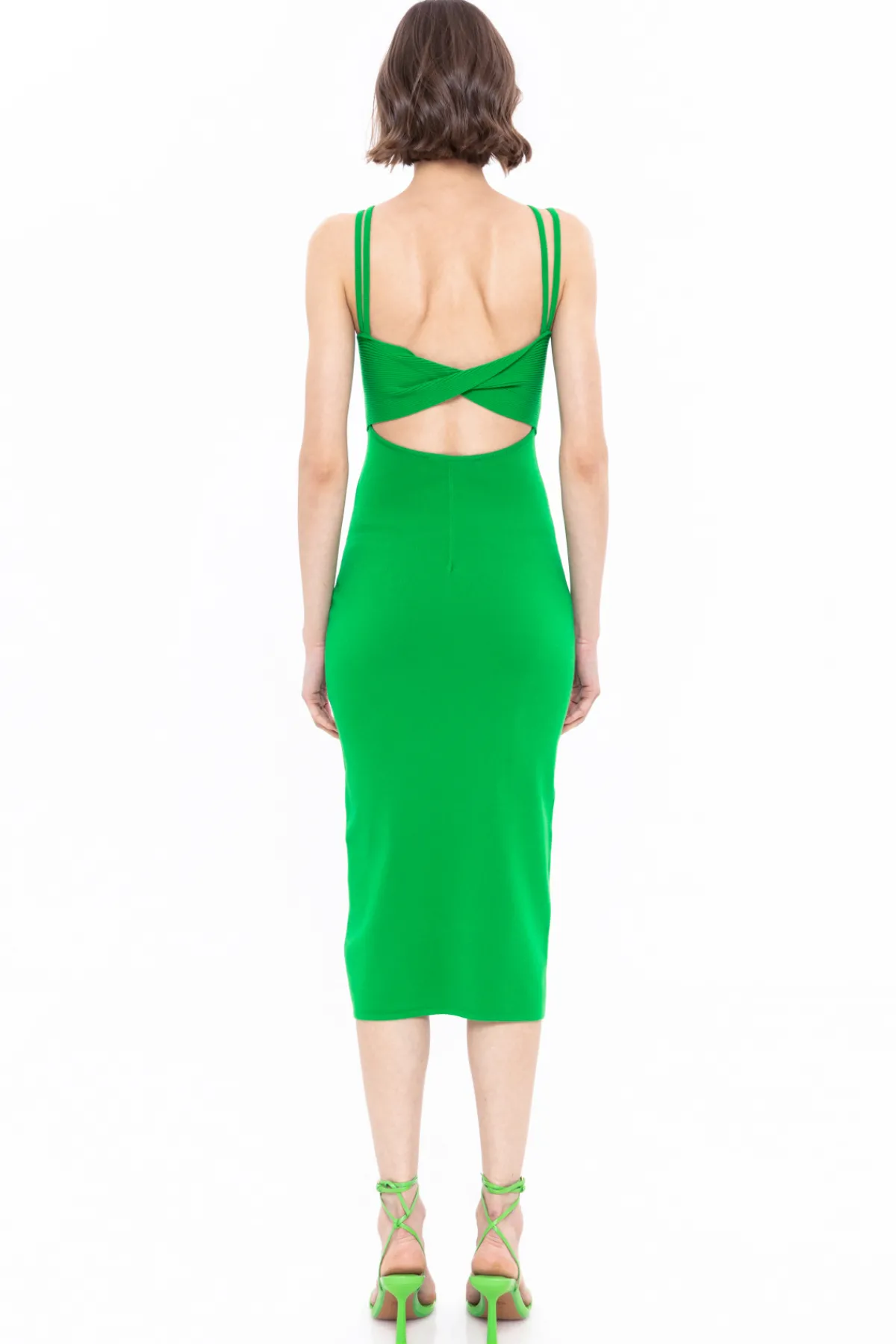 Shop Knitted midi dress Knitwear | Dresses