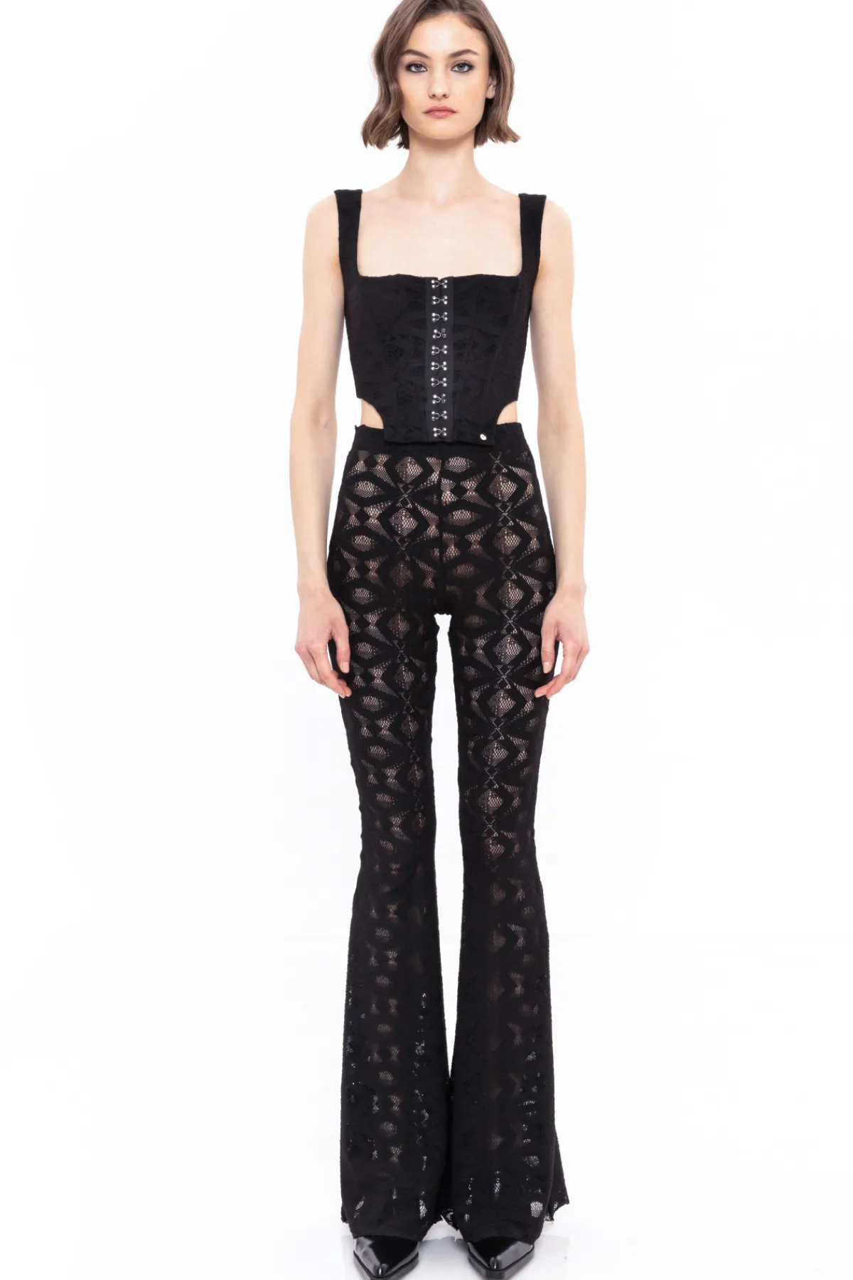 Fashion Lace crop top Tops