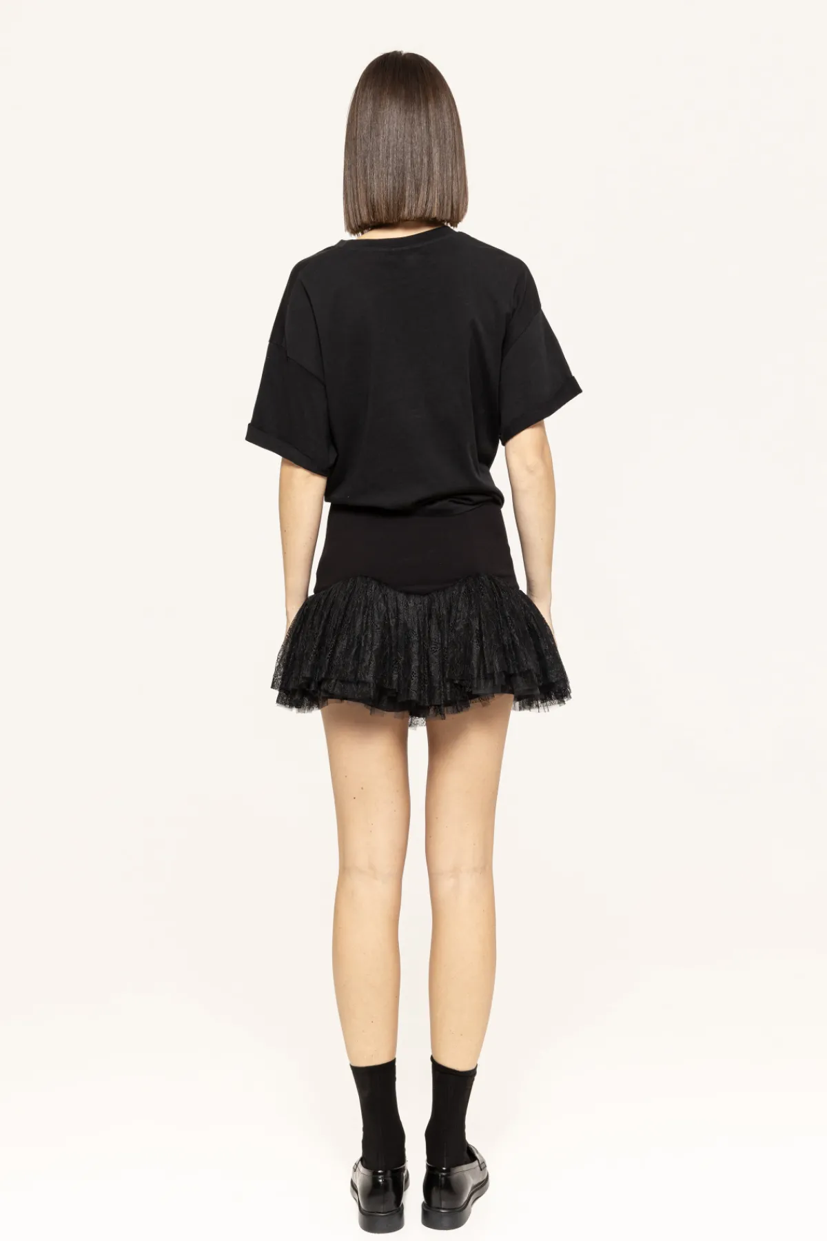 Best Sale Lace-trim mini skirt Skirts