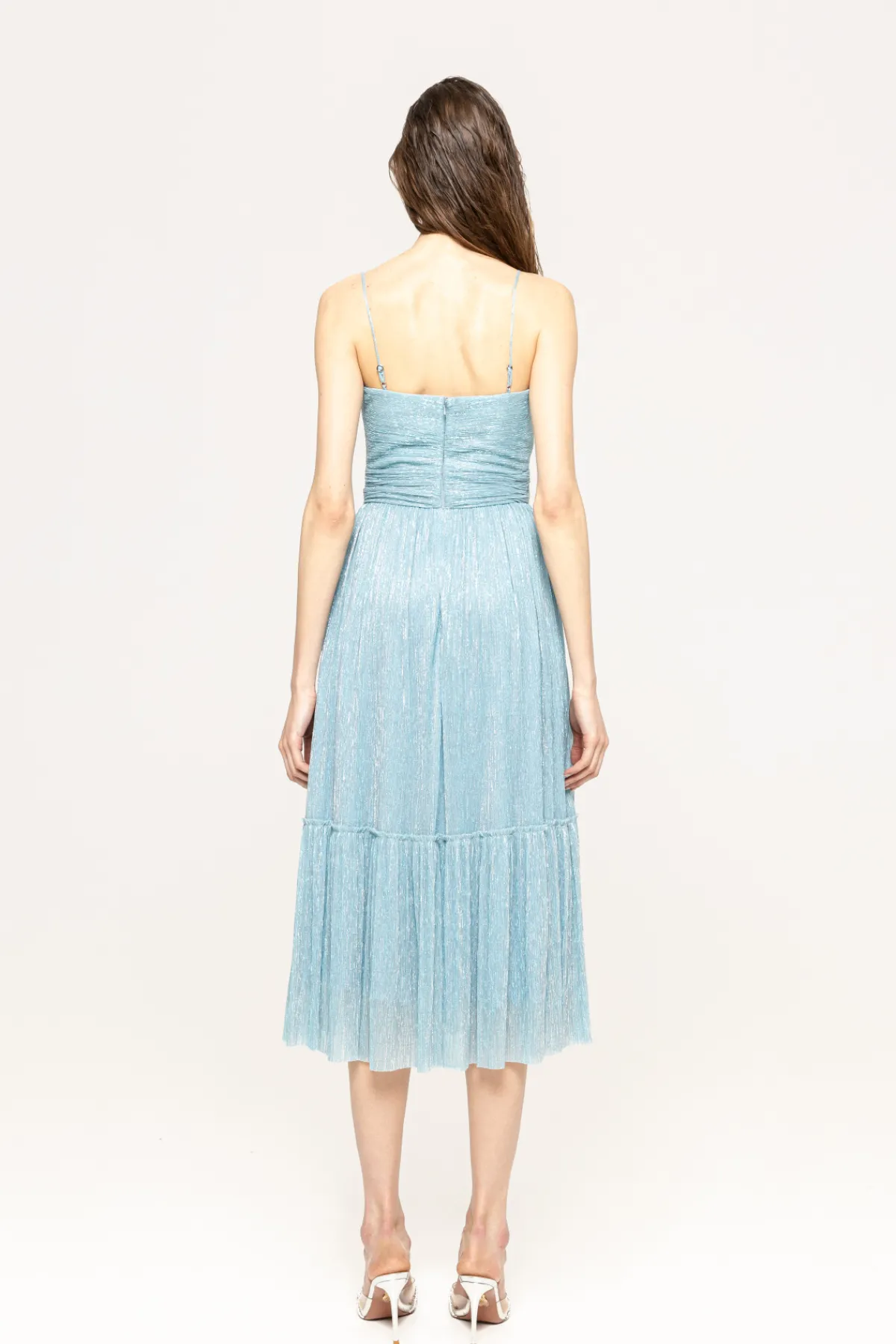 Cheap Lurex threads midi dress Dresses
