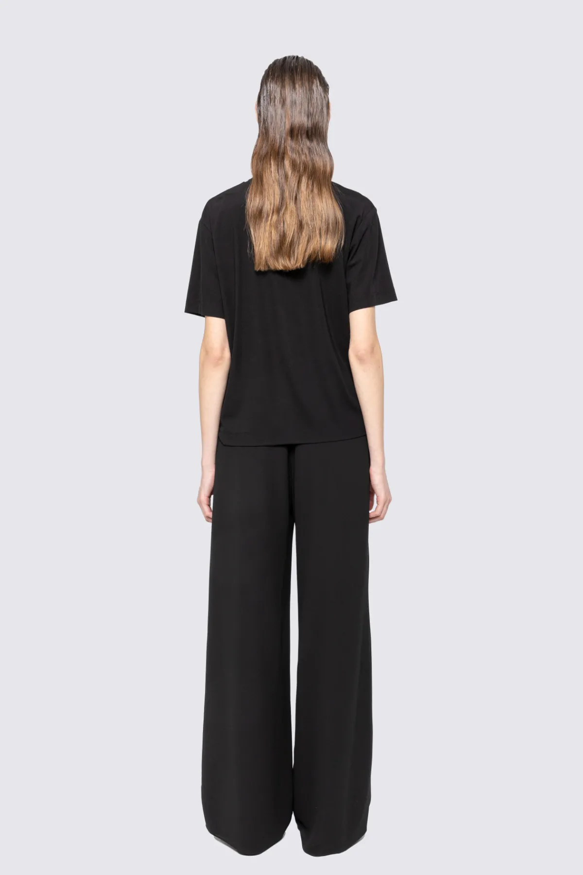 Cheap Mid-rise chiffon pants Pants