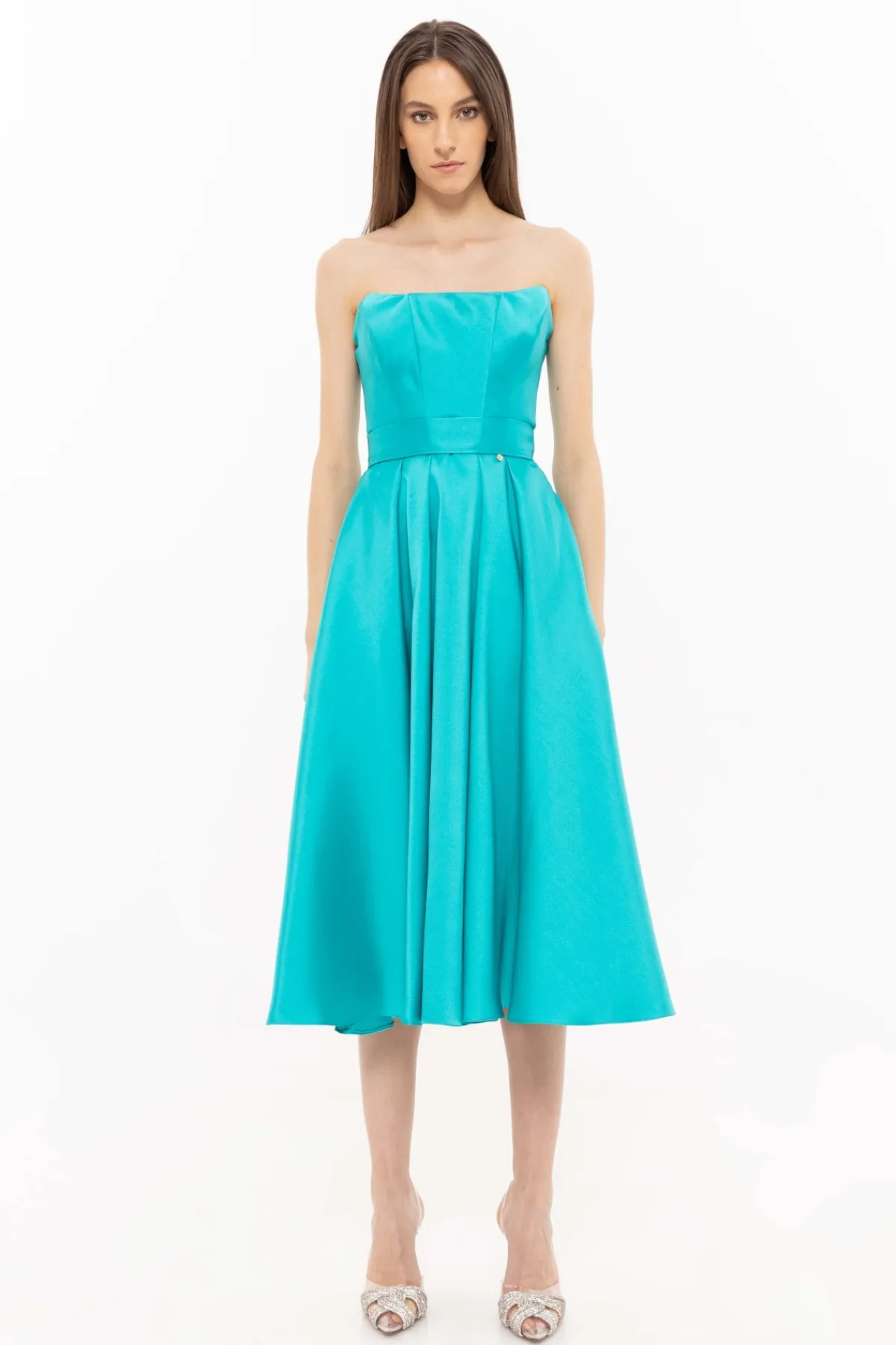 Best Sale Off-shoulder satin dress Dresses