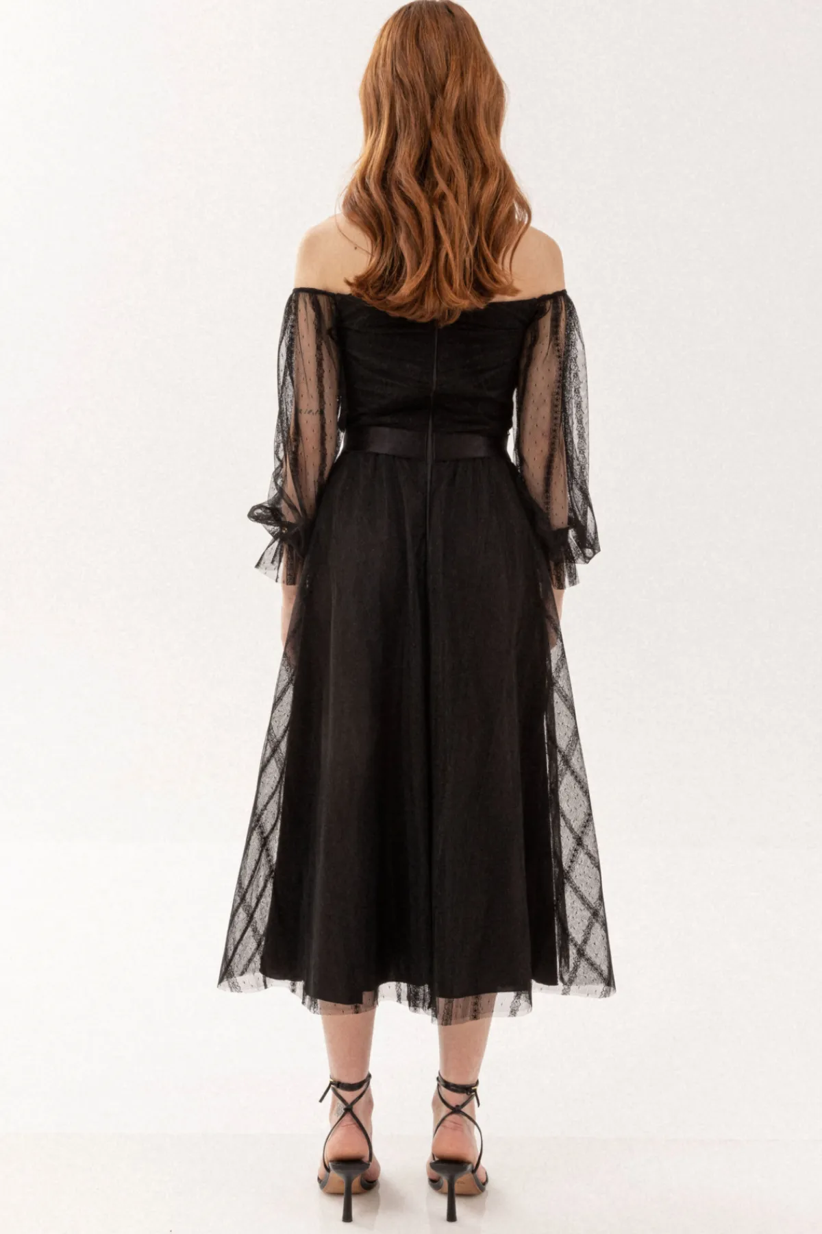 Hot Off-shoulders tulle dress Dresses