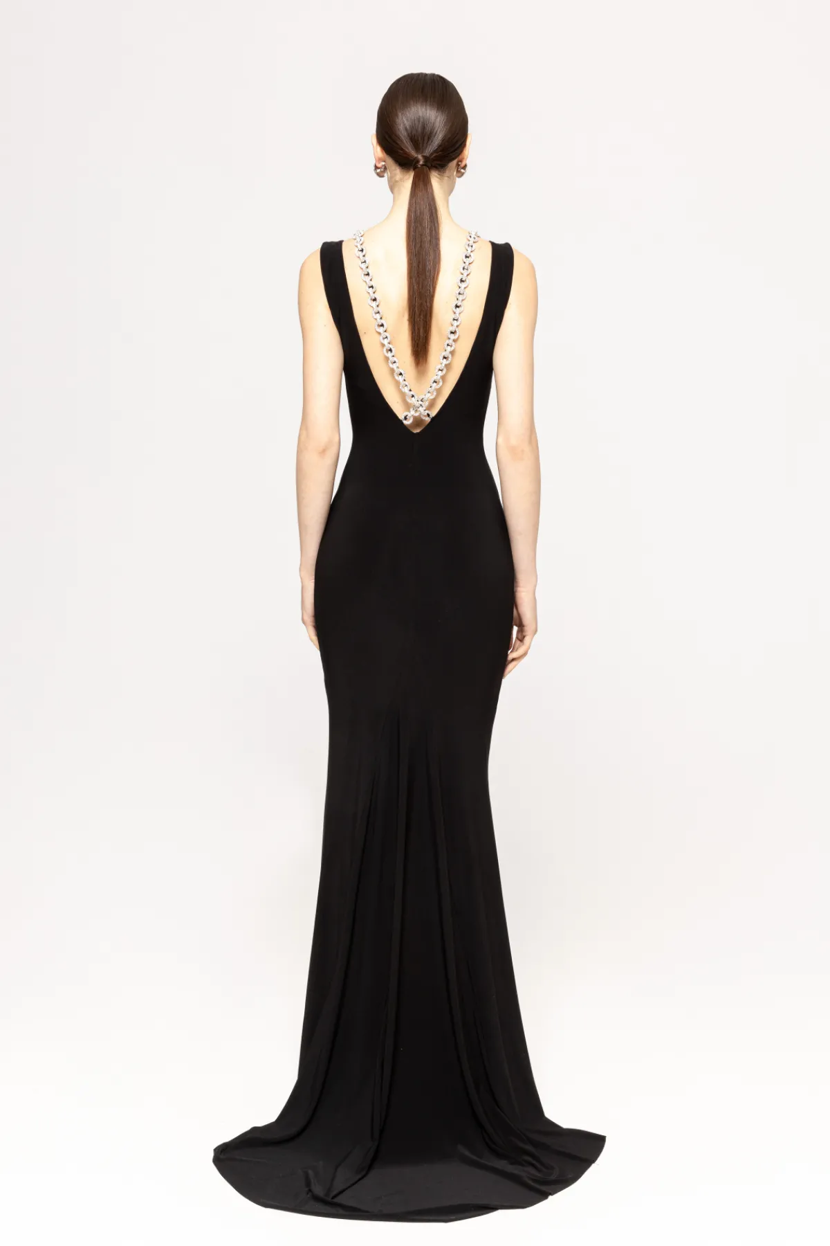 Hot Open-back embellished maxi dress Dresses