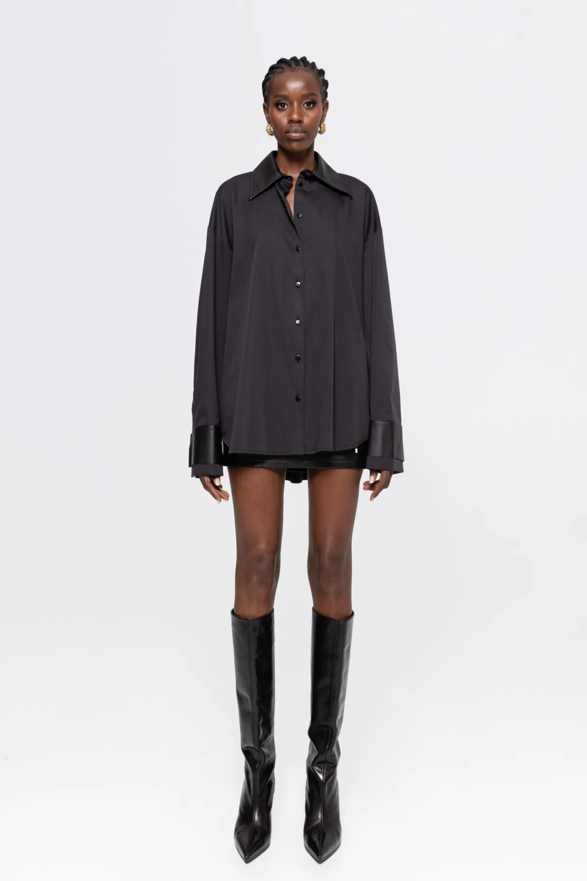 Cheap Oversized cotton poplin shirt Tops