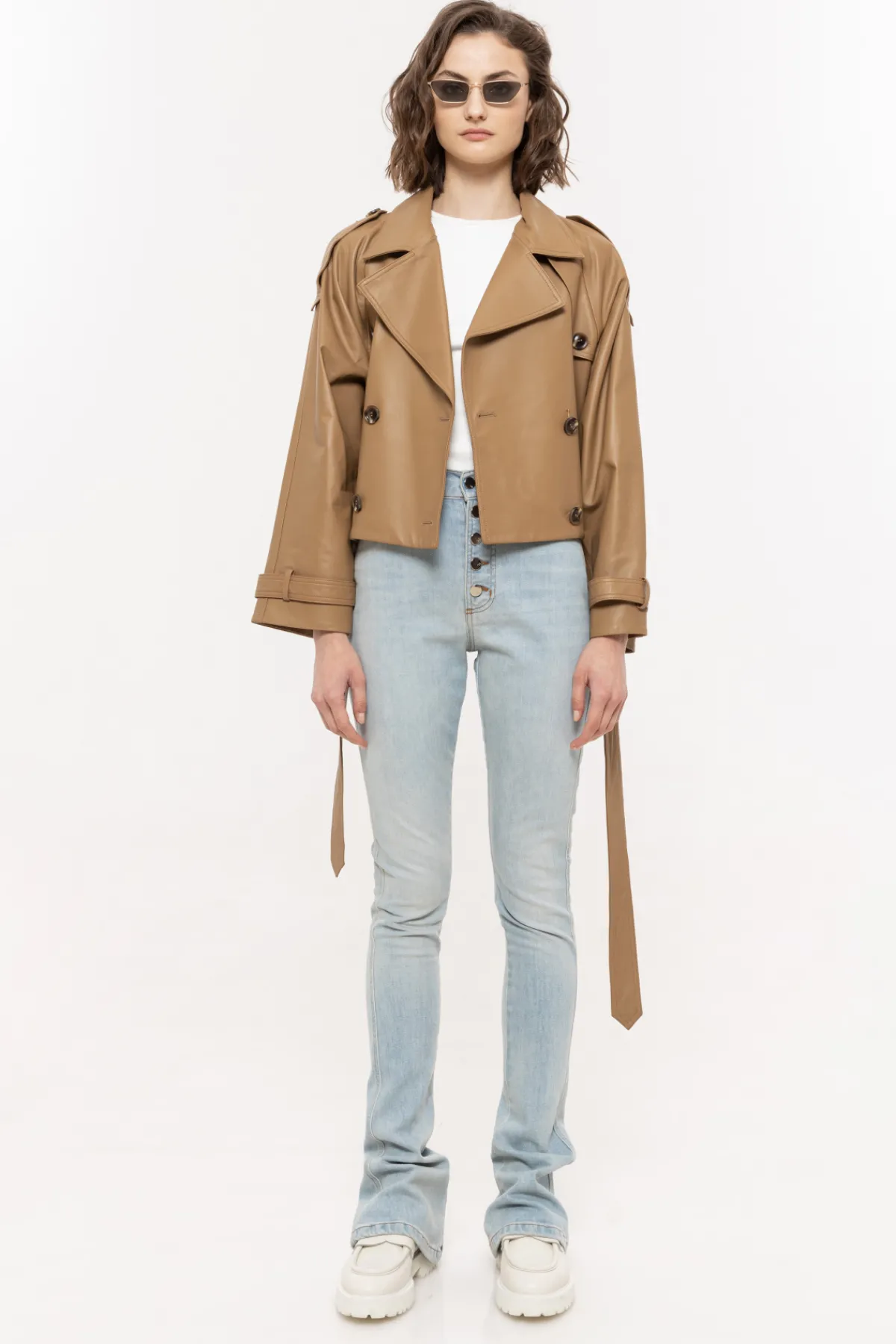 Sale Oversized leather jacket Jackets | Leather
