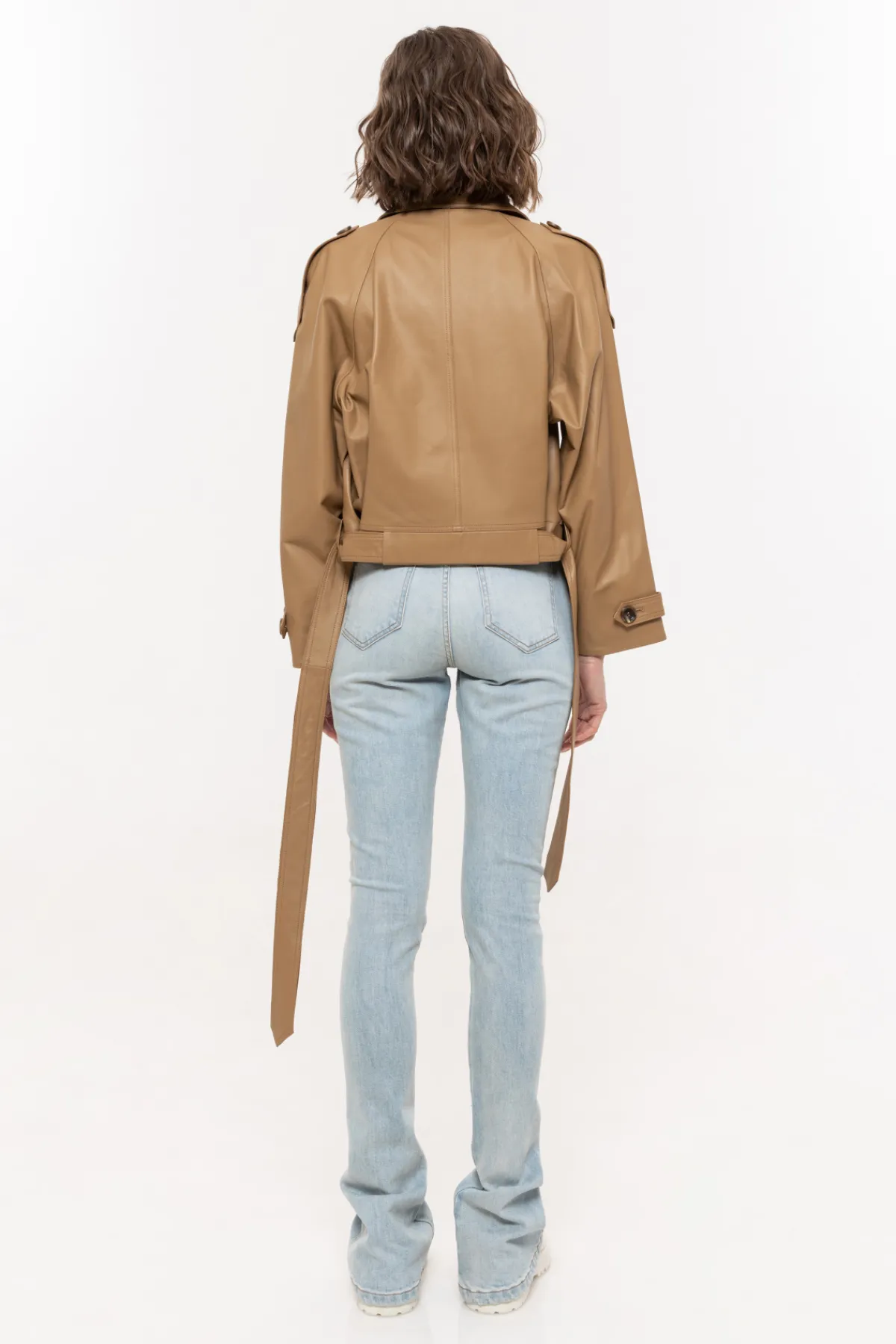 Sale Oversized leather jacket Jackets | Leather