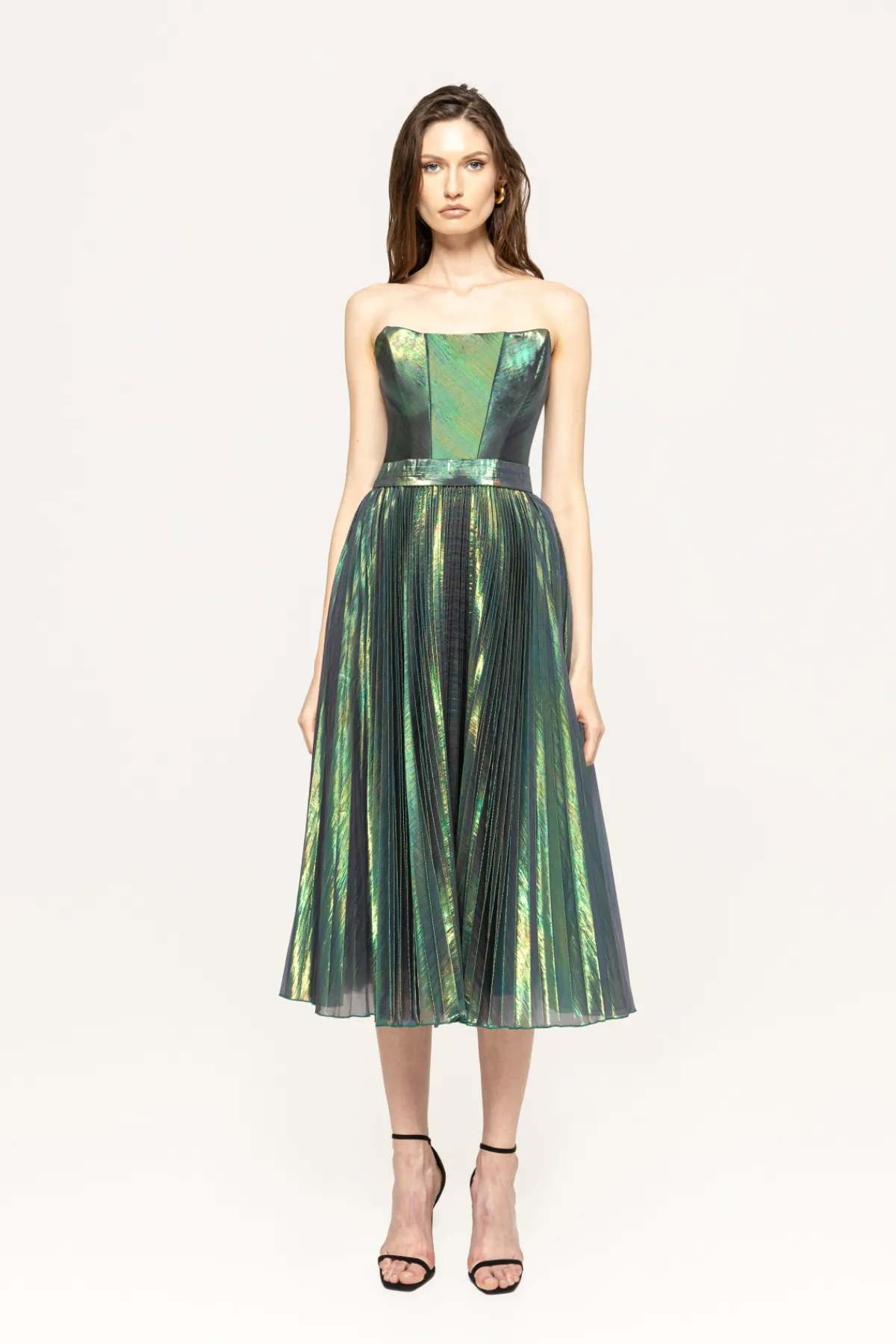 Cheap Pleated corset dress Dresses