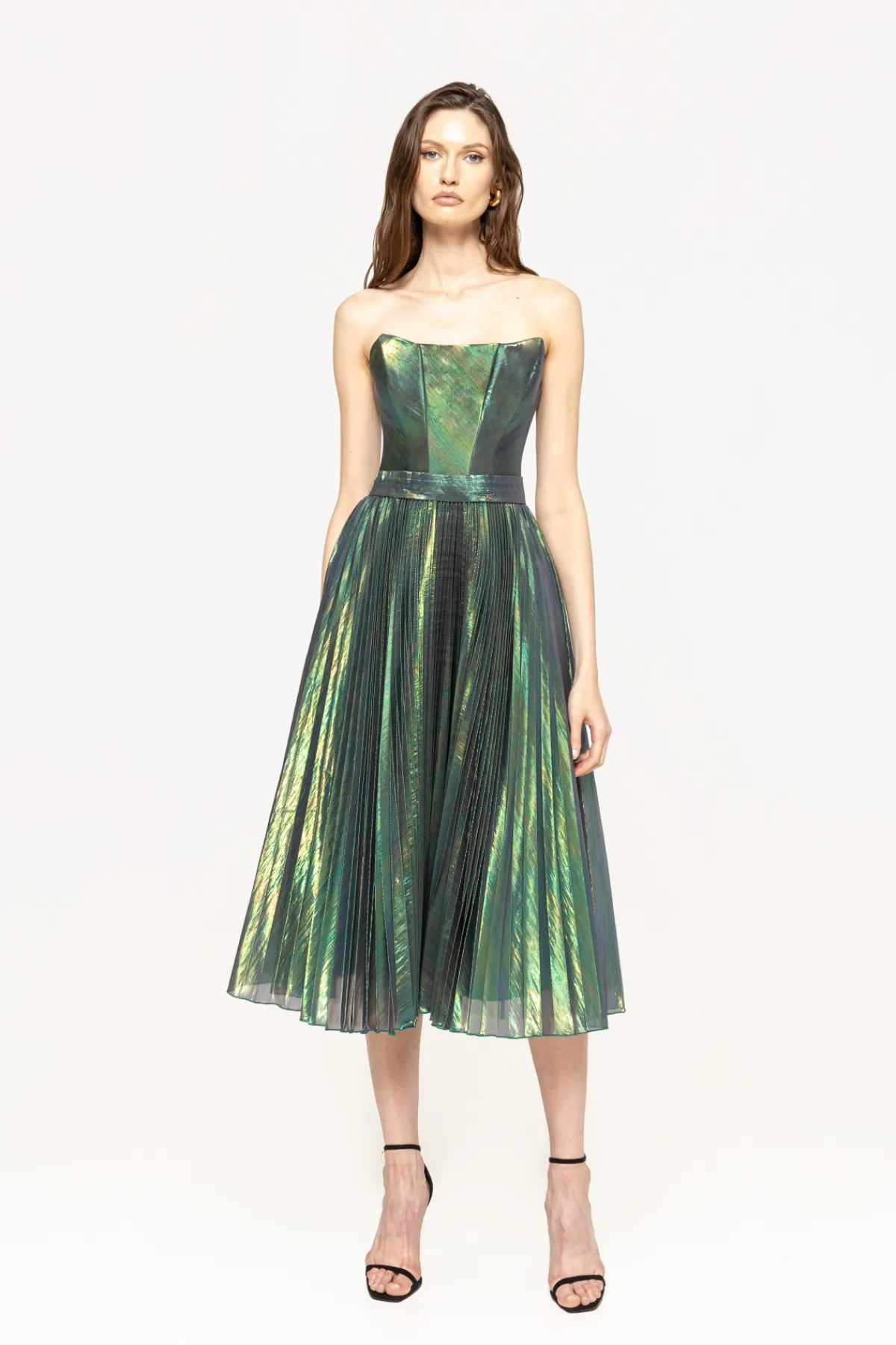Cheap Pleated corset dress Dresses