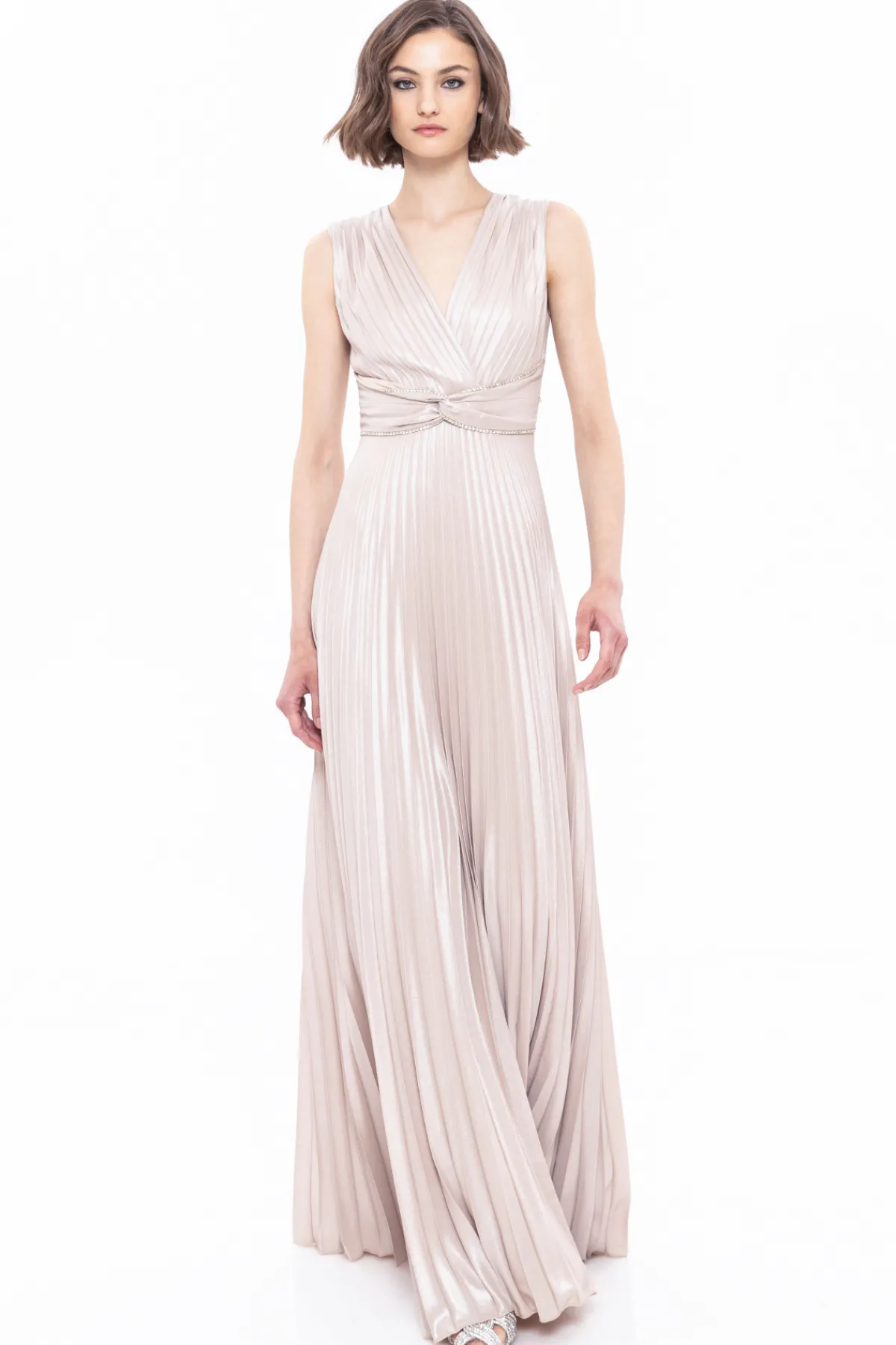 Discount Pleated maxi dress Dresses