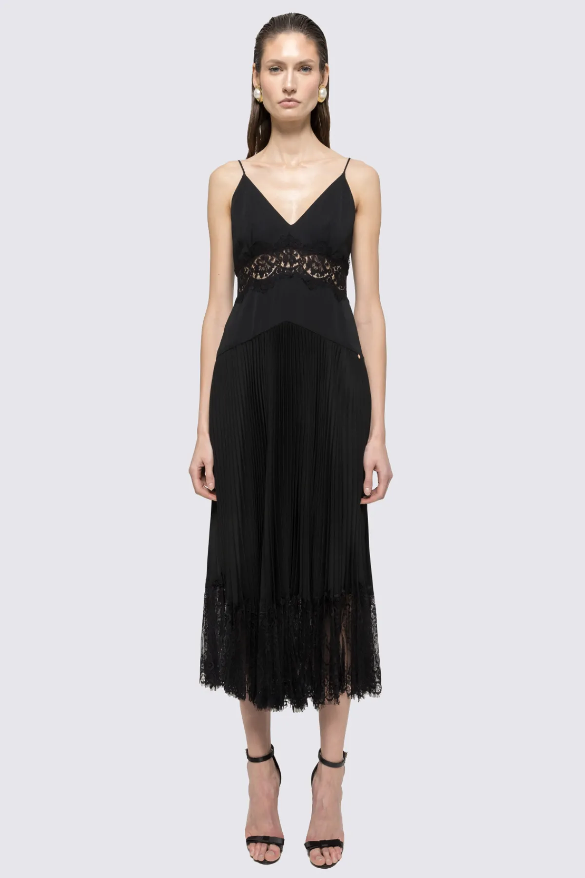 Sale Pleated midi dress Dresses