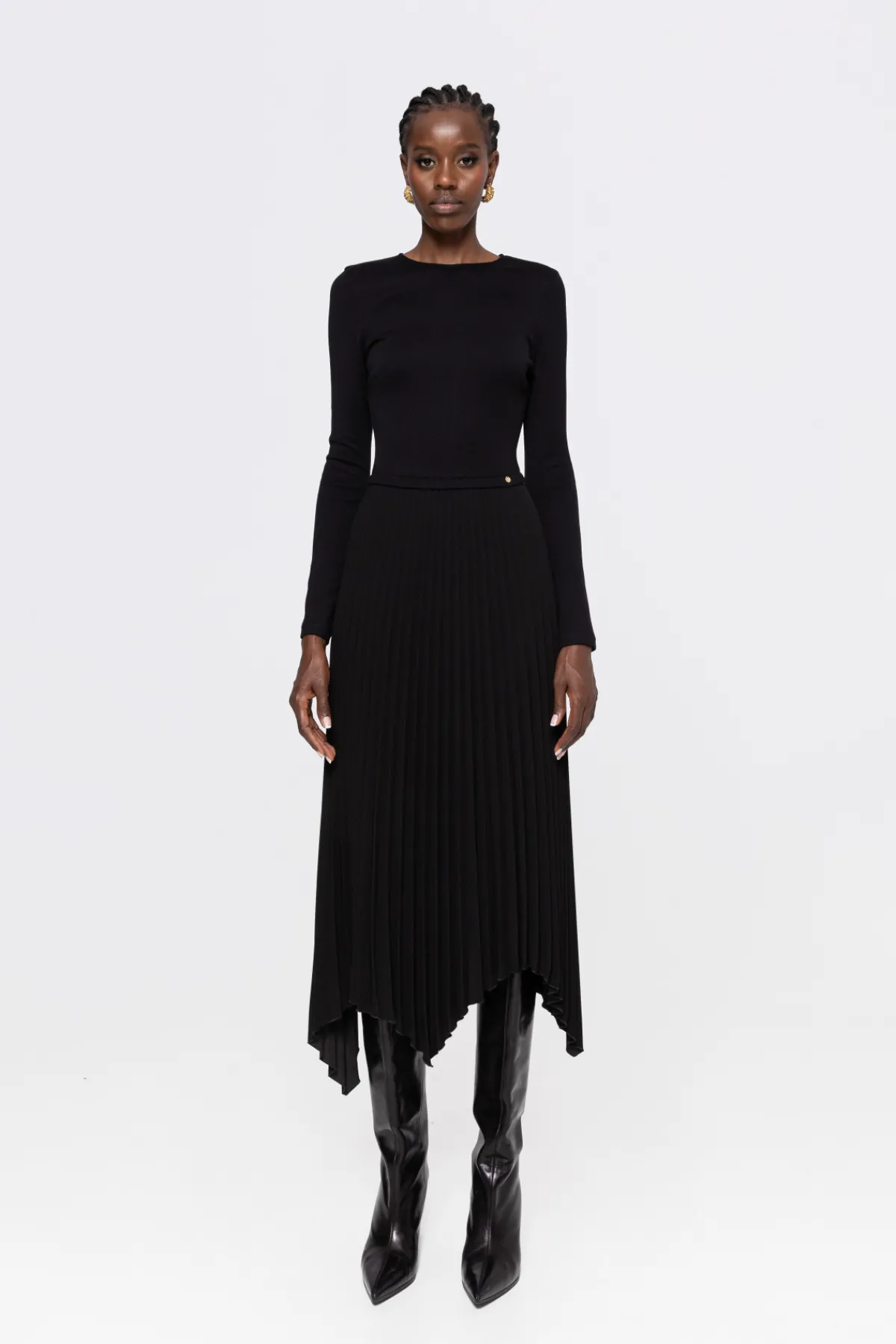 Online Pleated midi dress Dresses