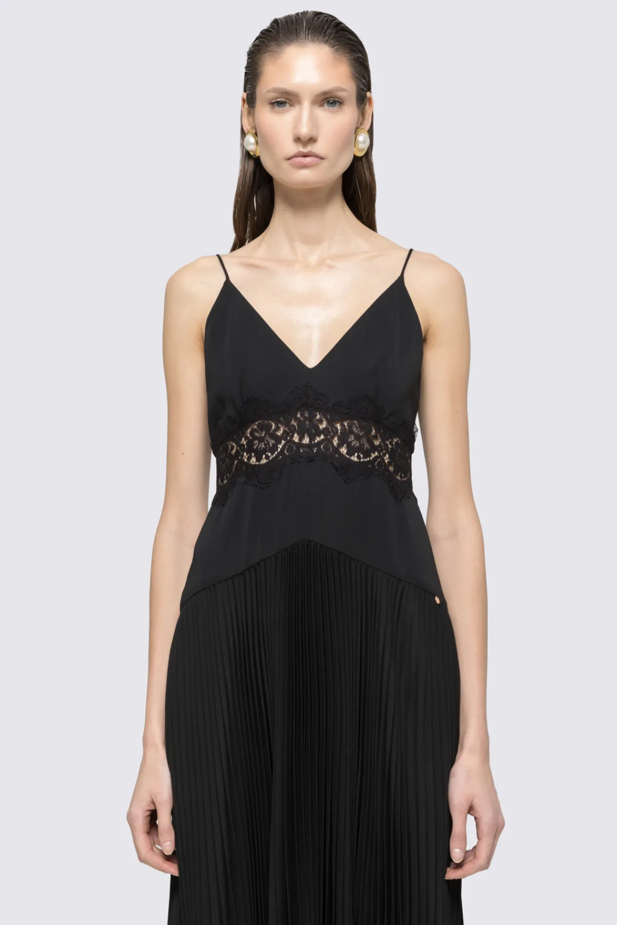 Sale Pleated midi dress Dresses