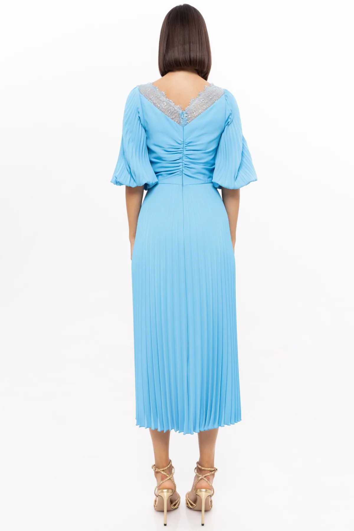 Cheap Pleated midi dress Dresses