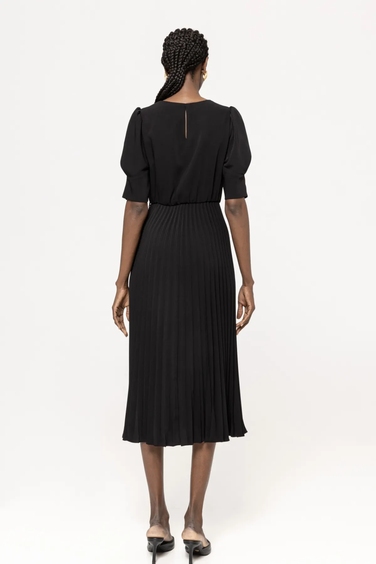 Sale Pleated midi dress Dresses