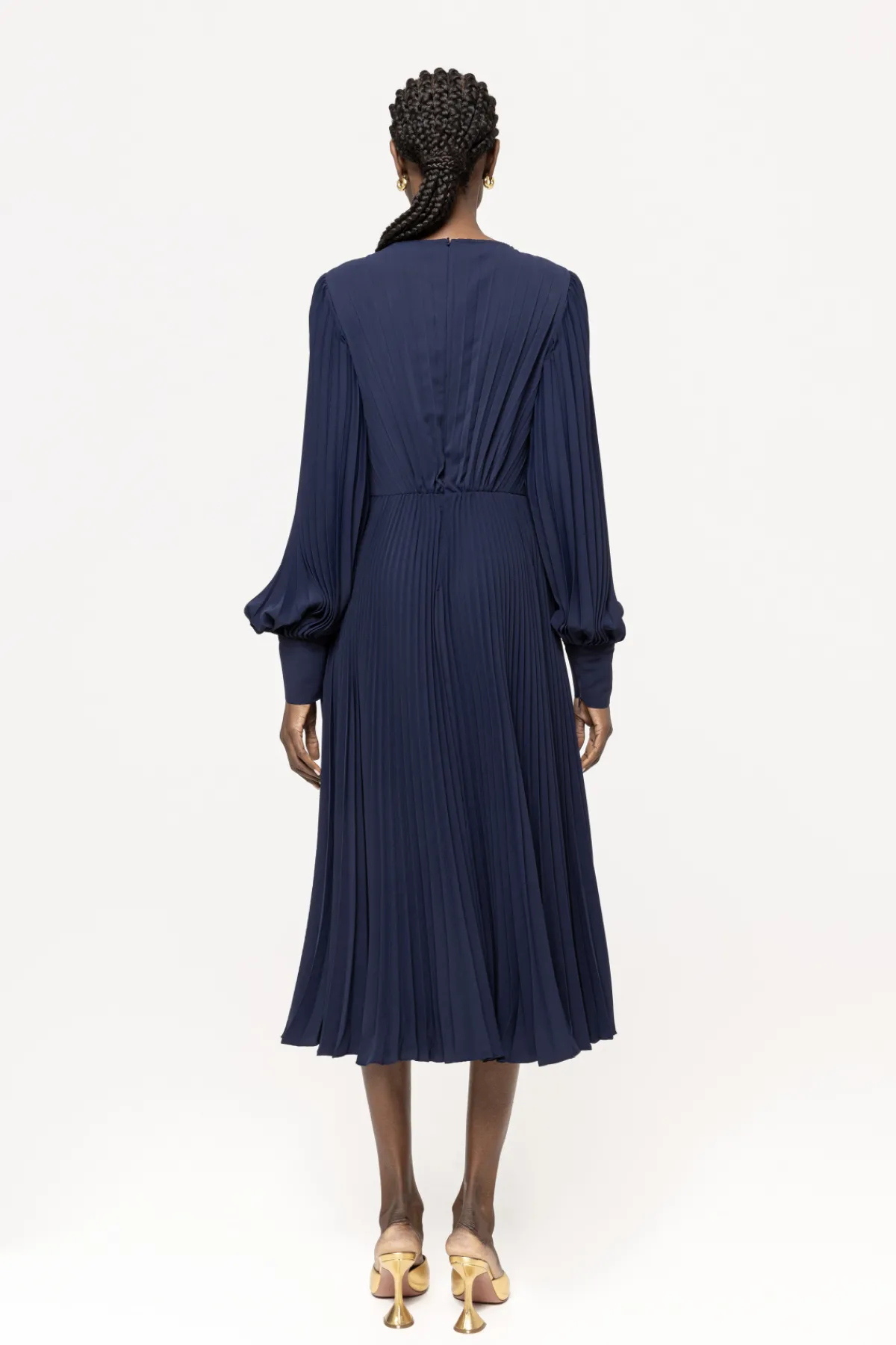 Online Pleated midi dress Dresses
