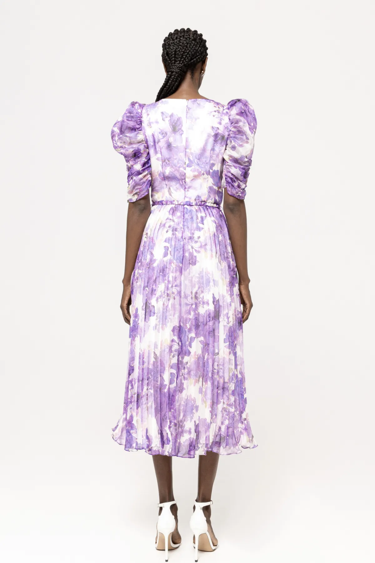 New Pleated organza midi dress Dresses