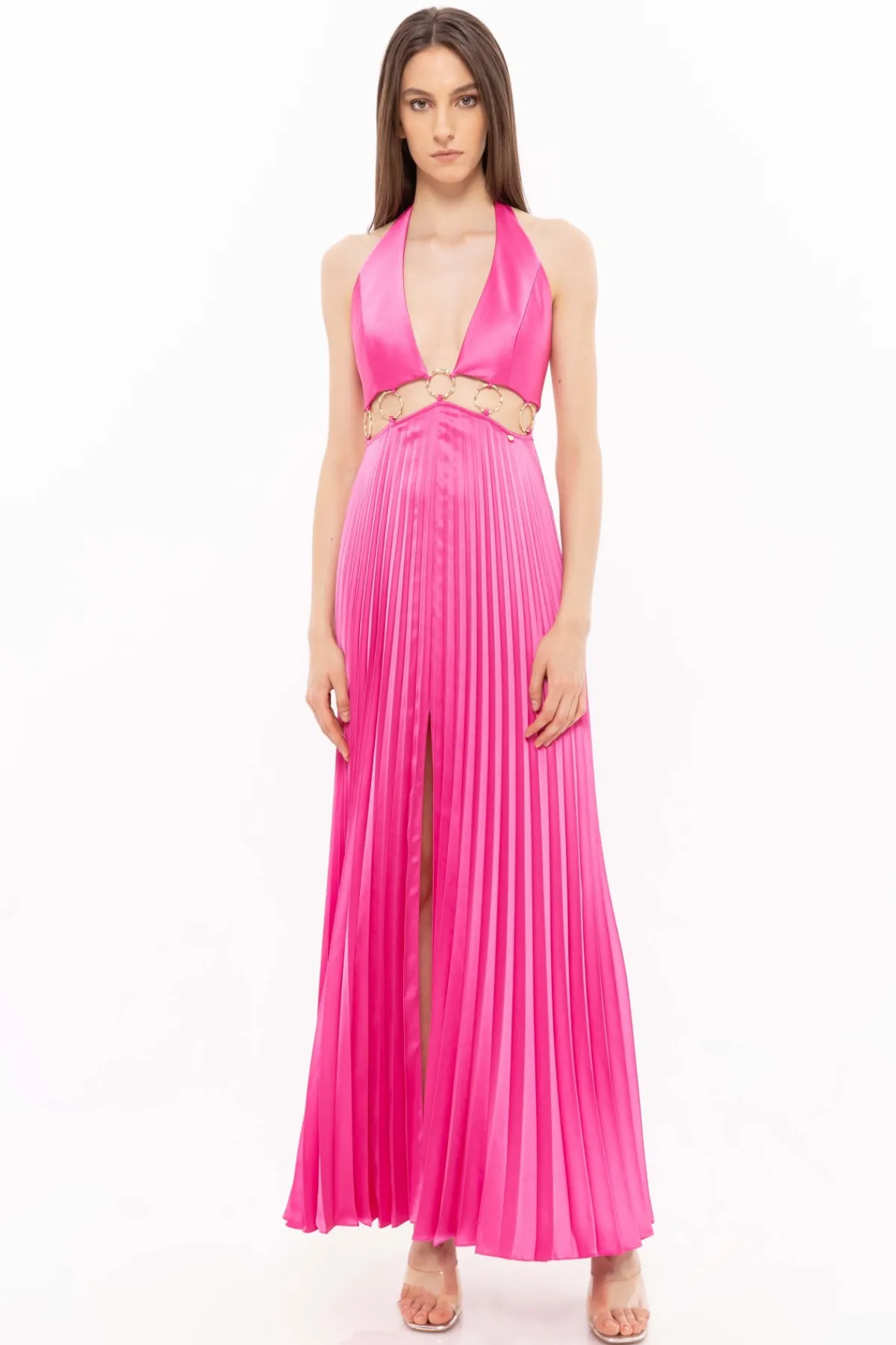 Best Plissé cut-out dress Dresses
