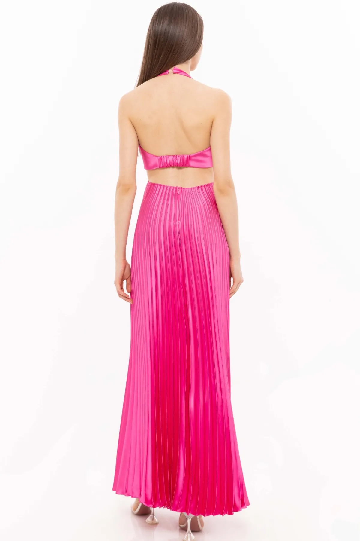 Best Plissé cut-out dress Dresses