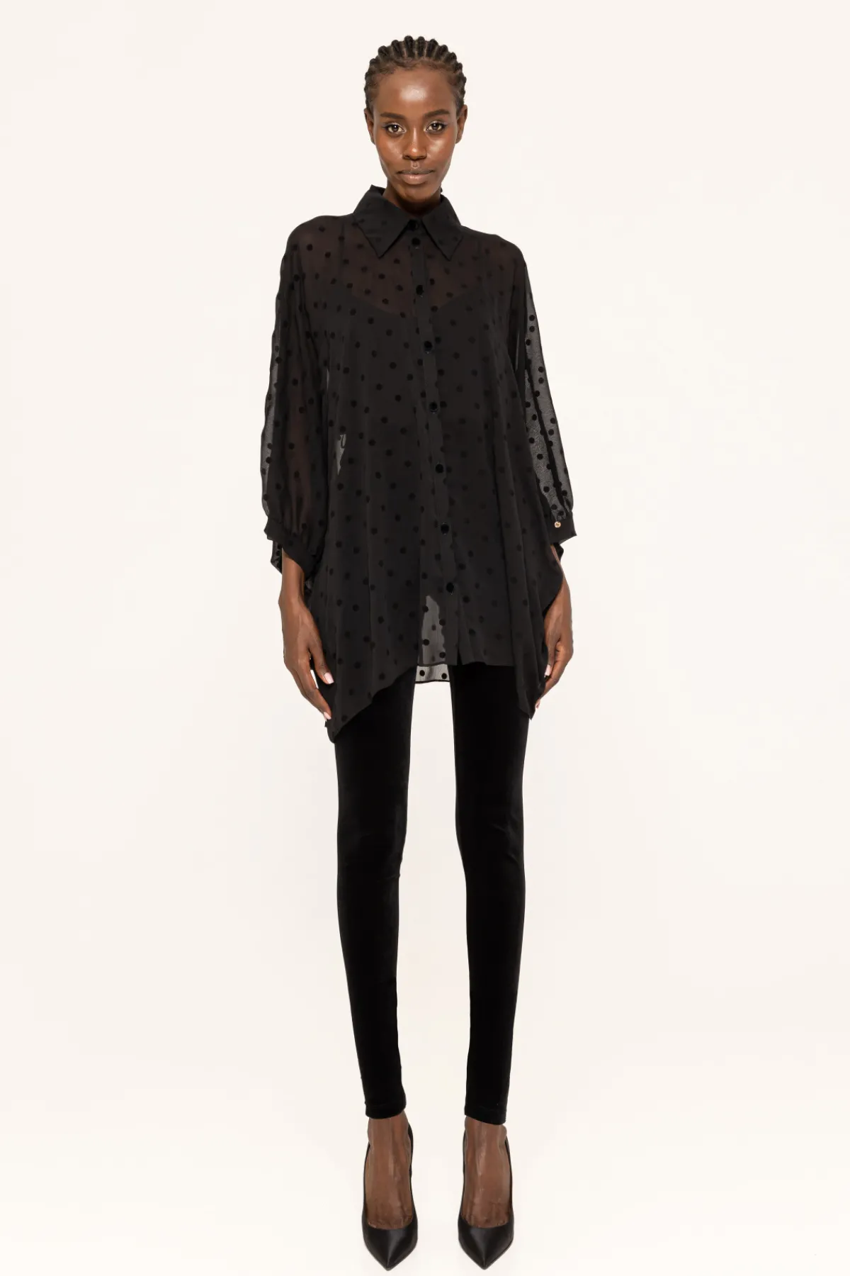 Store Polka dot shirt Tops
