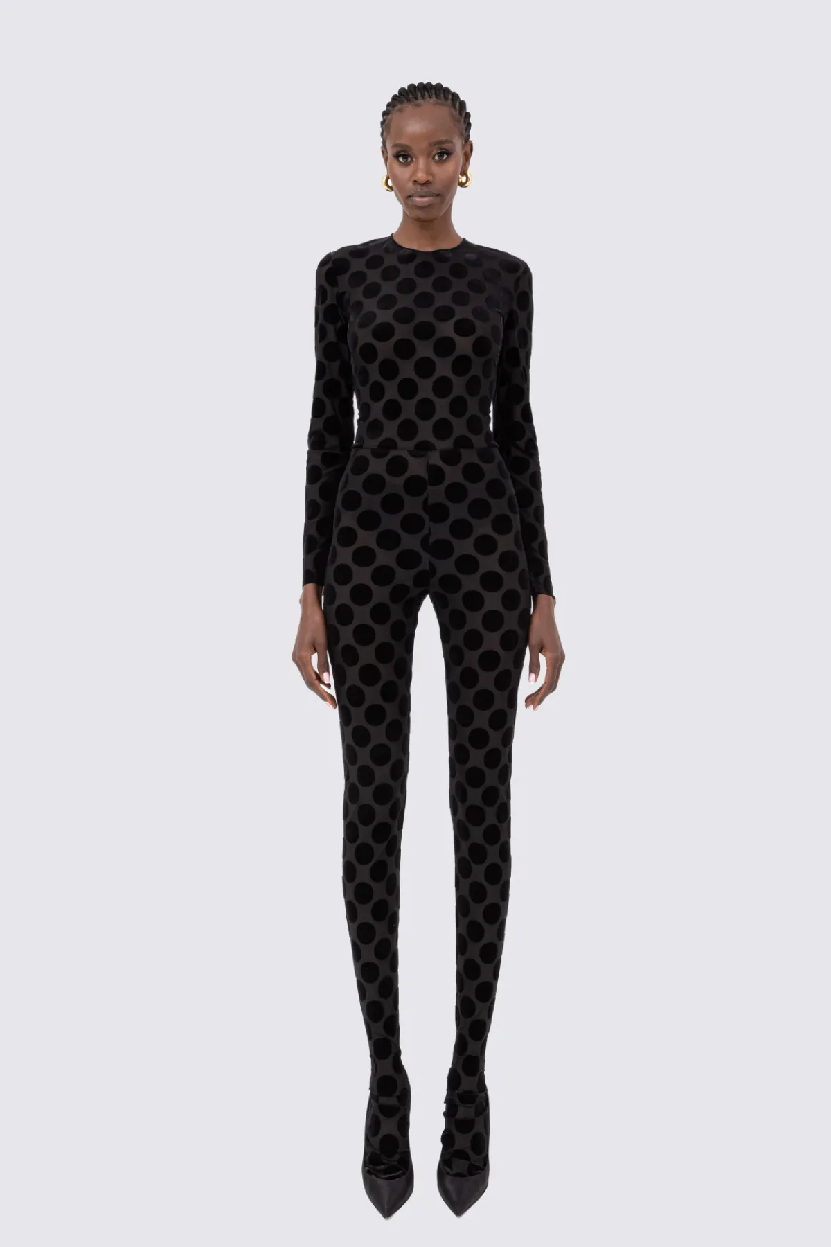 Best Sale Polka-dot tulle jumpsuit Jumpsuits
