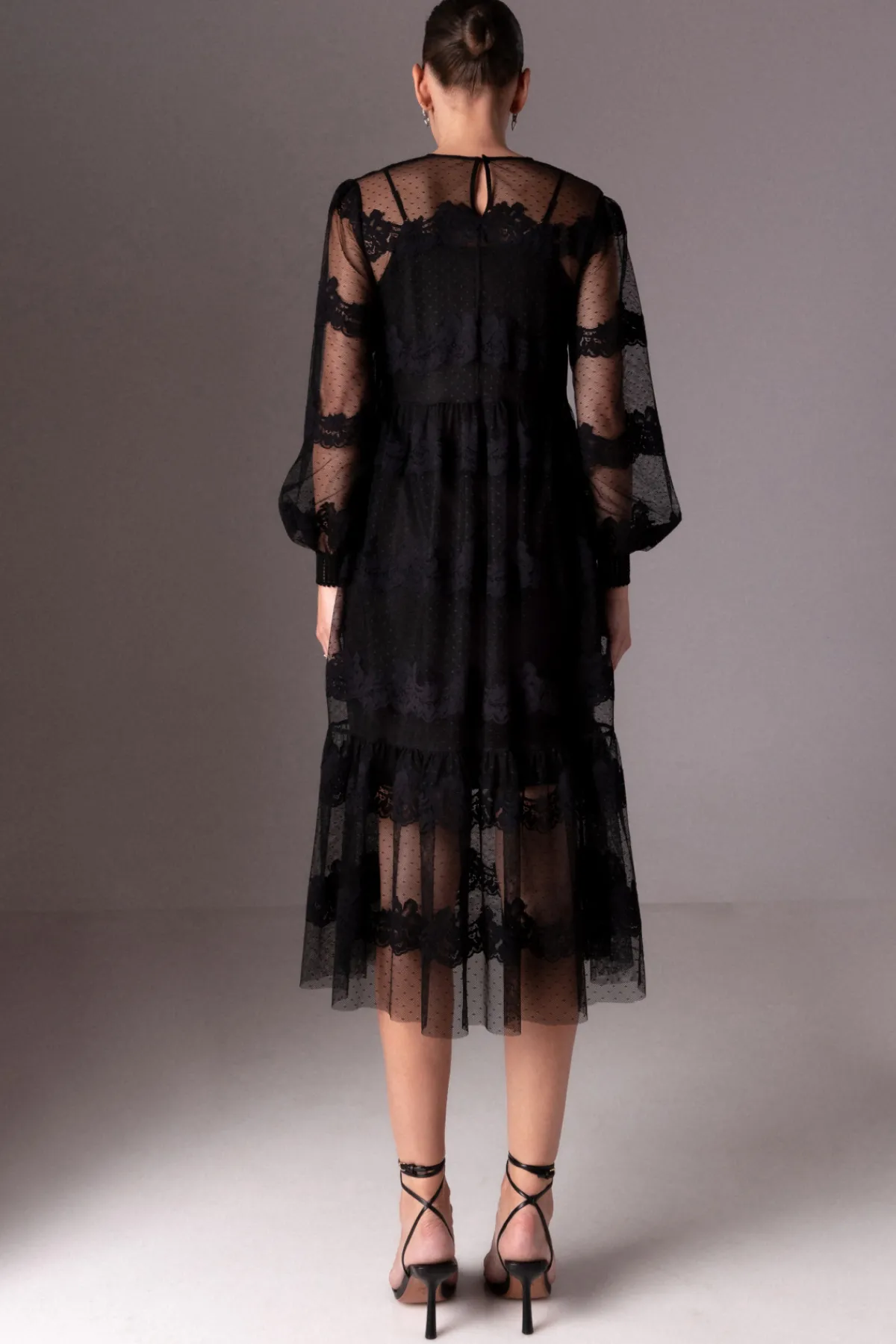 Clearance Polka-dots tulle dress Dresses