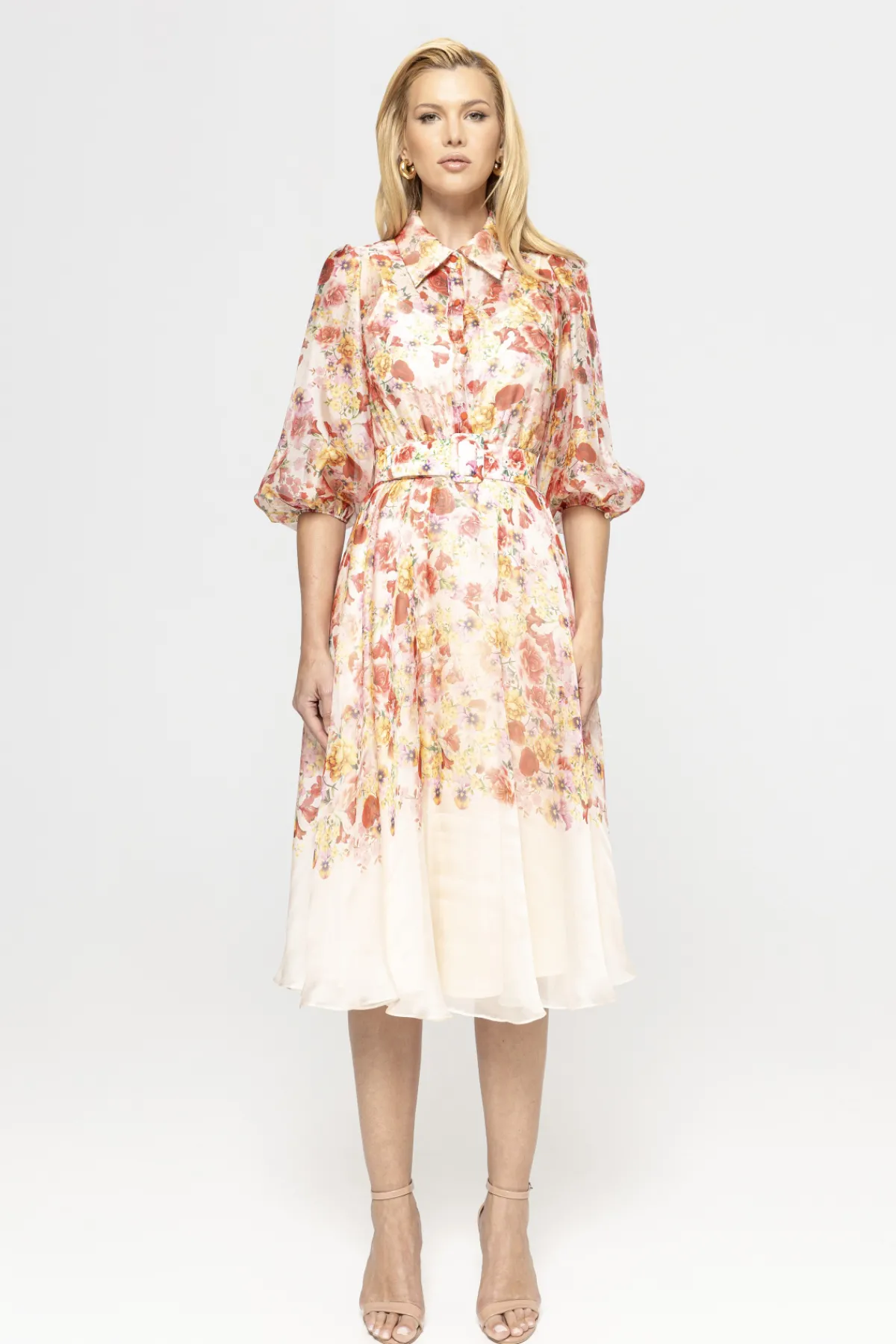 Sale ed organza midi dress Dresses