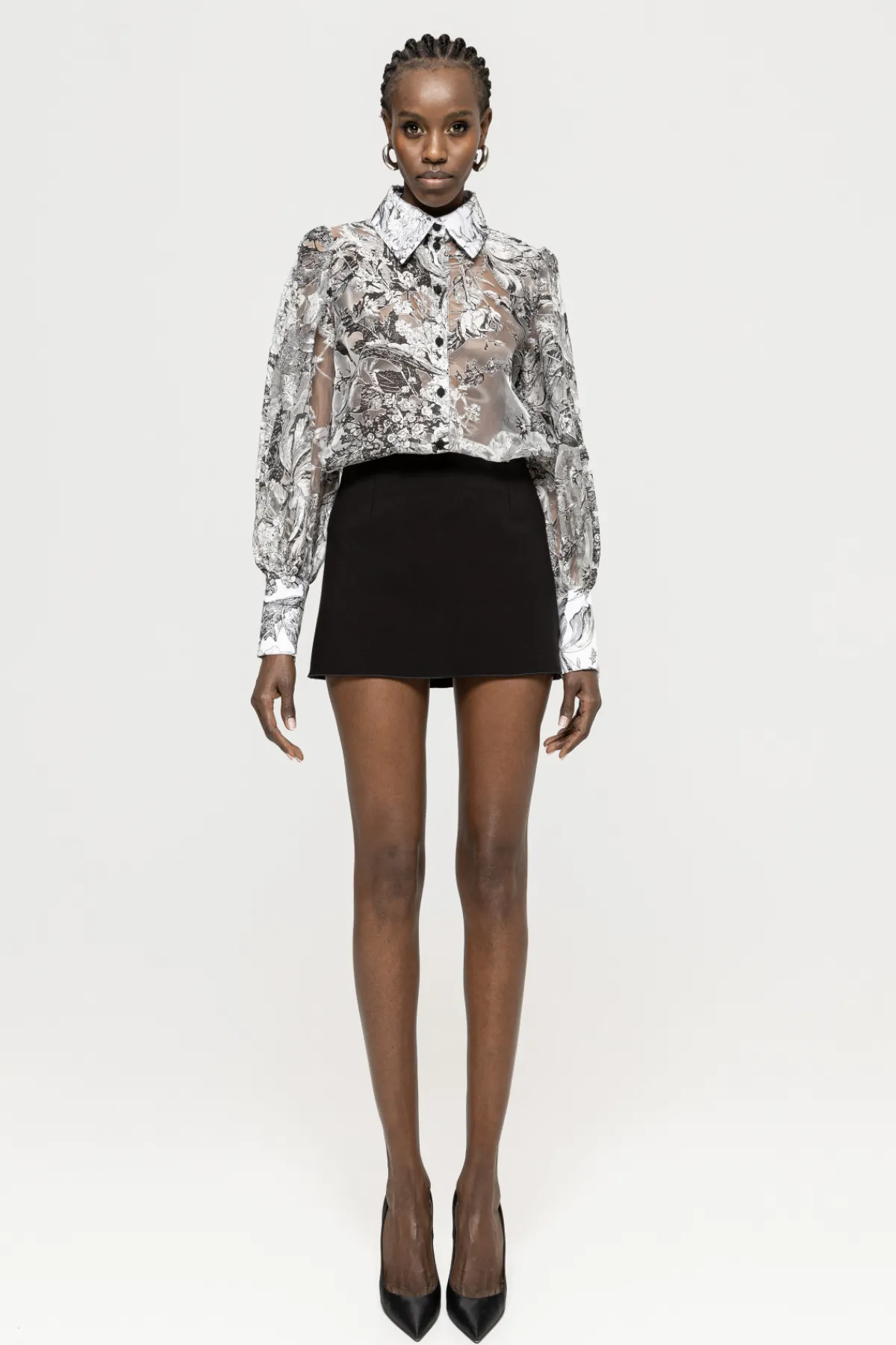 Flash Sale ed organza shirt Tops
