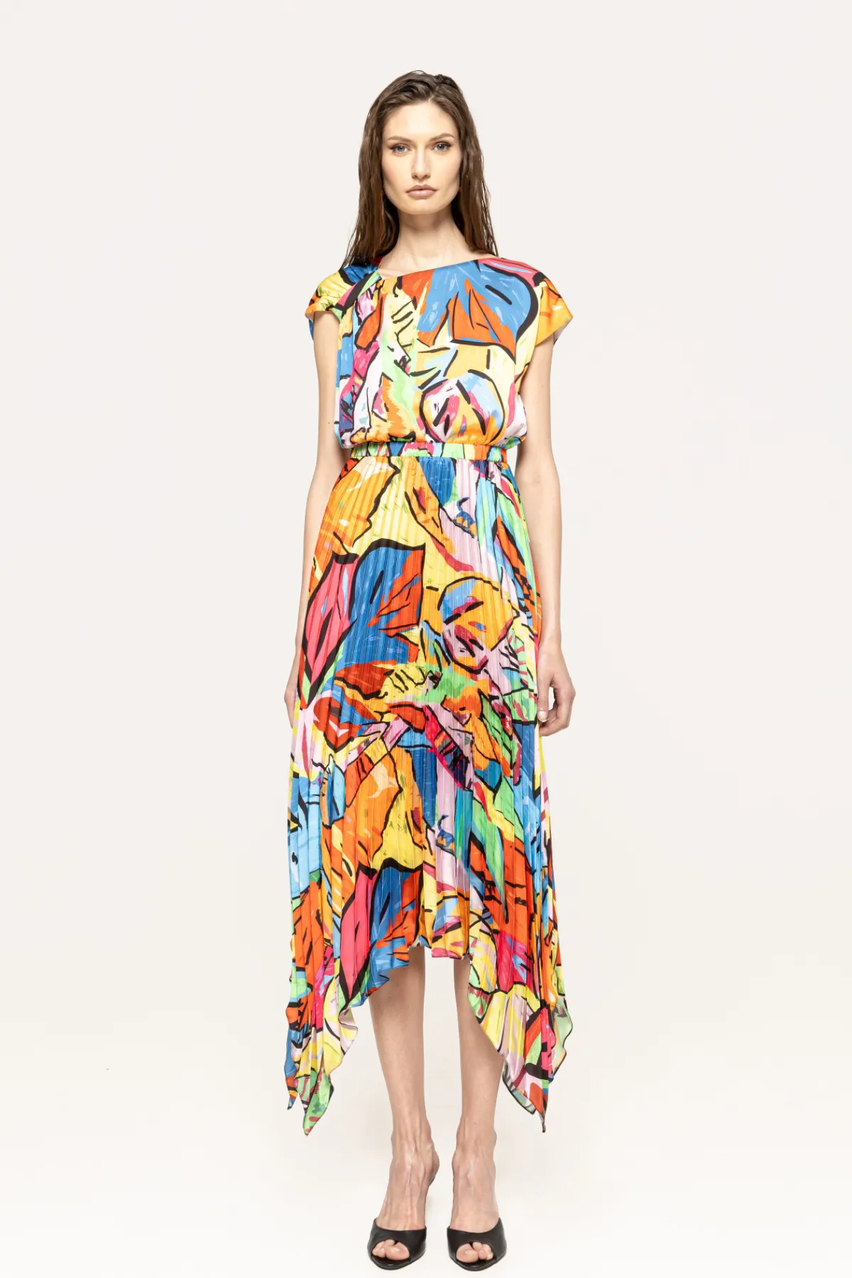 Store ed pleated midi dress Dresses