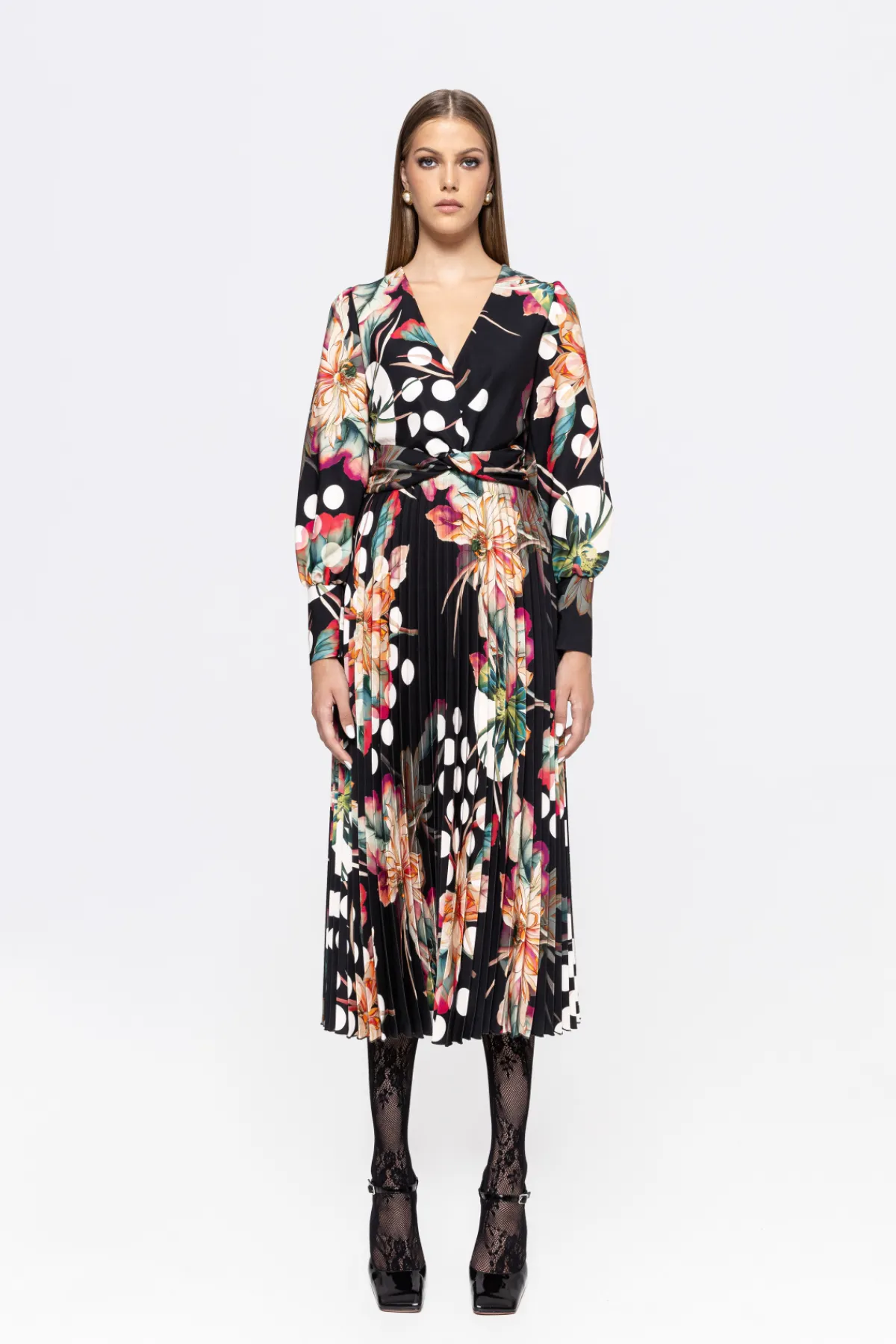 New ed pleated midi dress Dresses