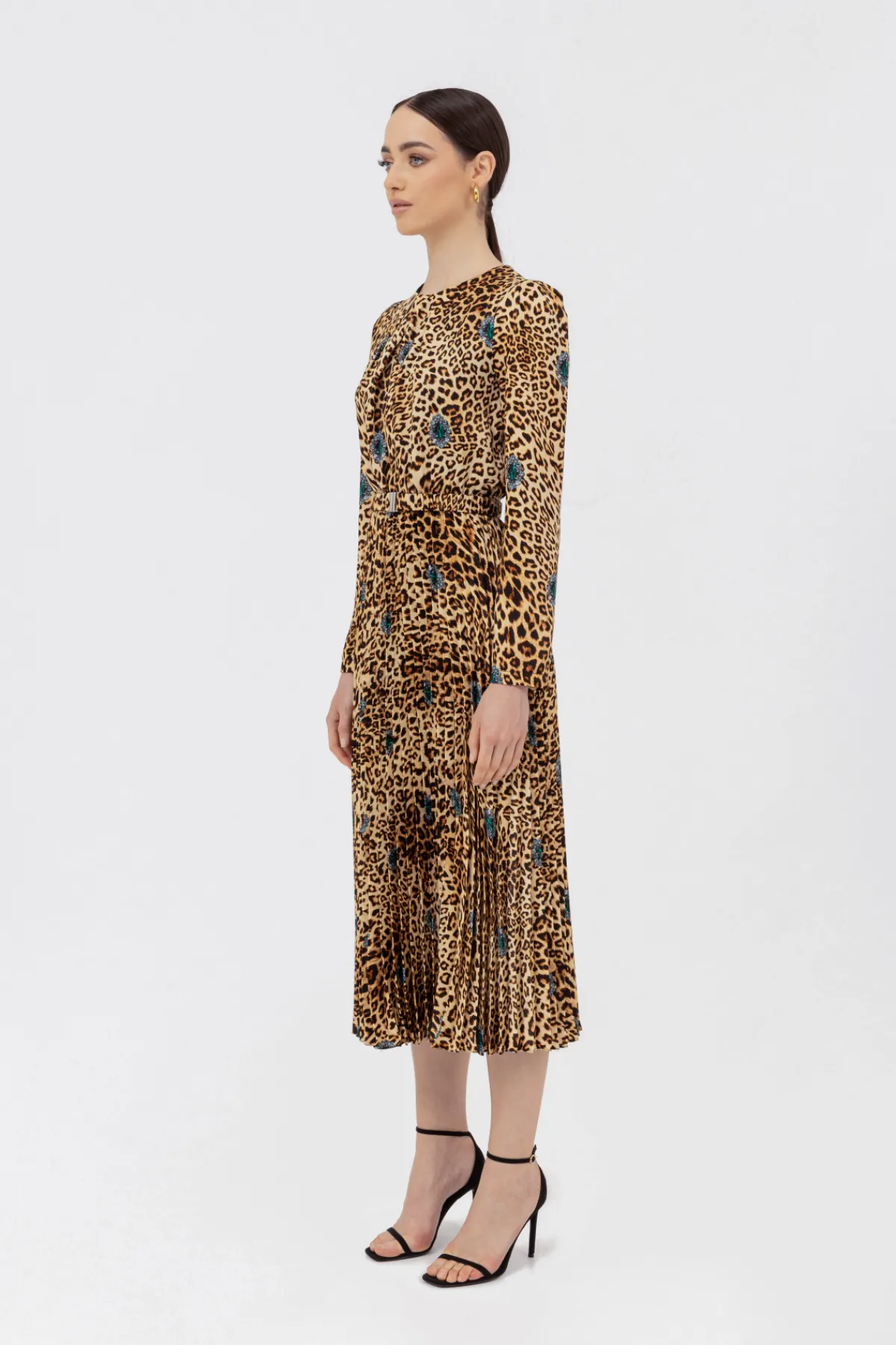 Clearance ed pleated midi dress Dresses