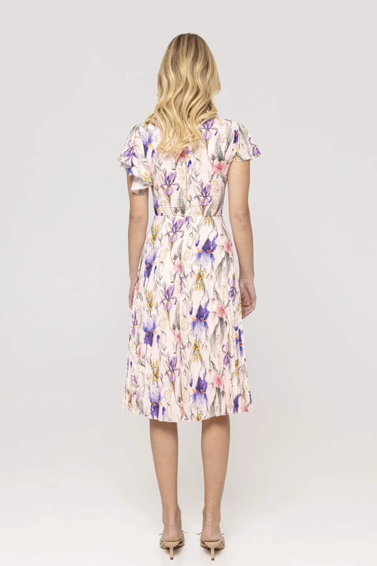 Cheap ed pleated midi dress Dresses