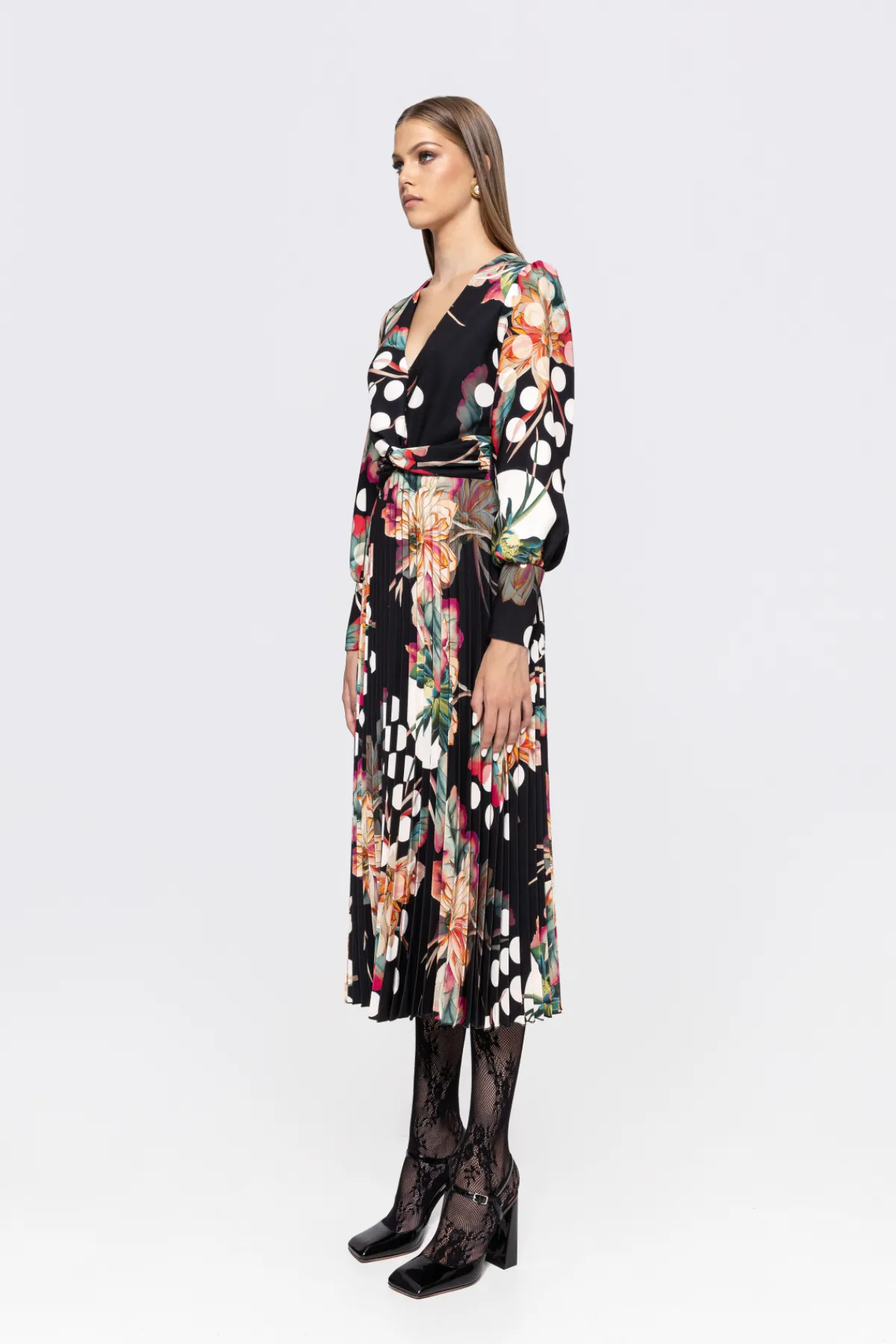 New ed pleated midi dress Dresses