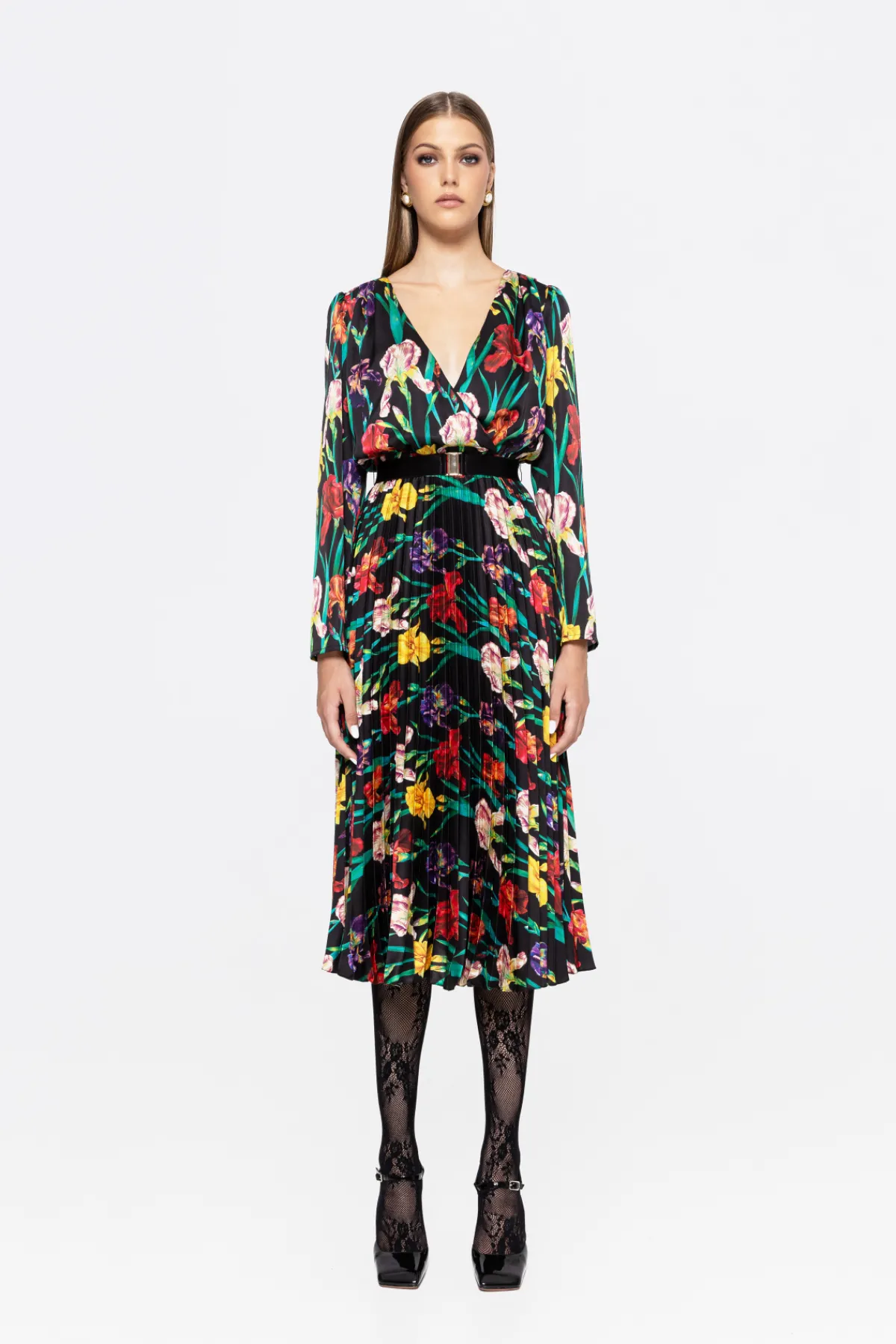 Hot ed satin midi dress Dresses