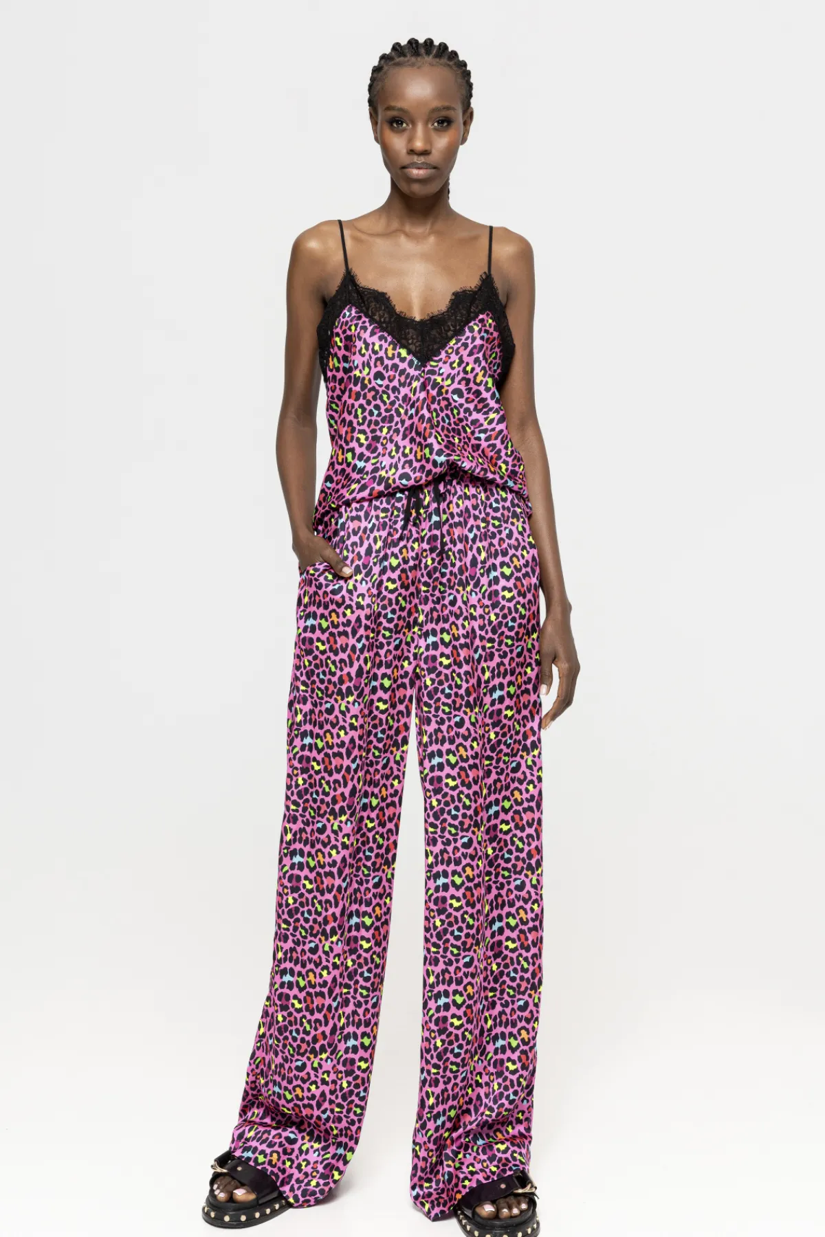 Clearance ed satin pants Pants