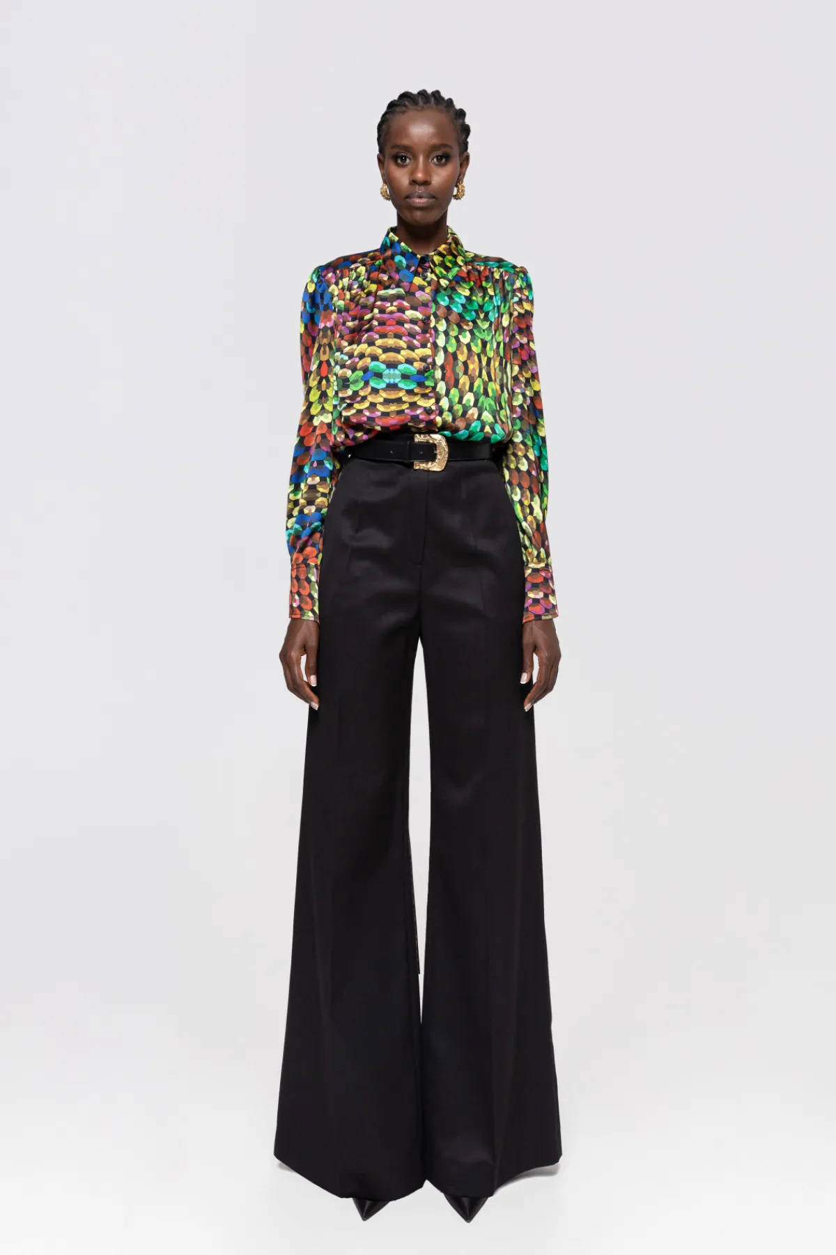Best ed satin shirt Tops