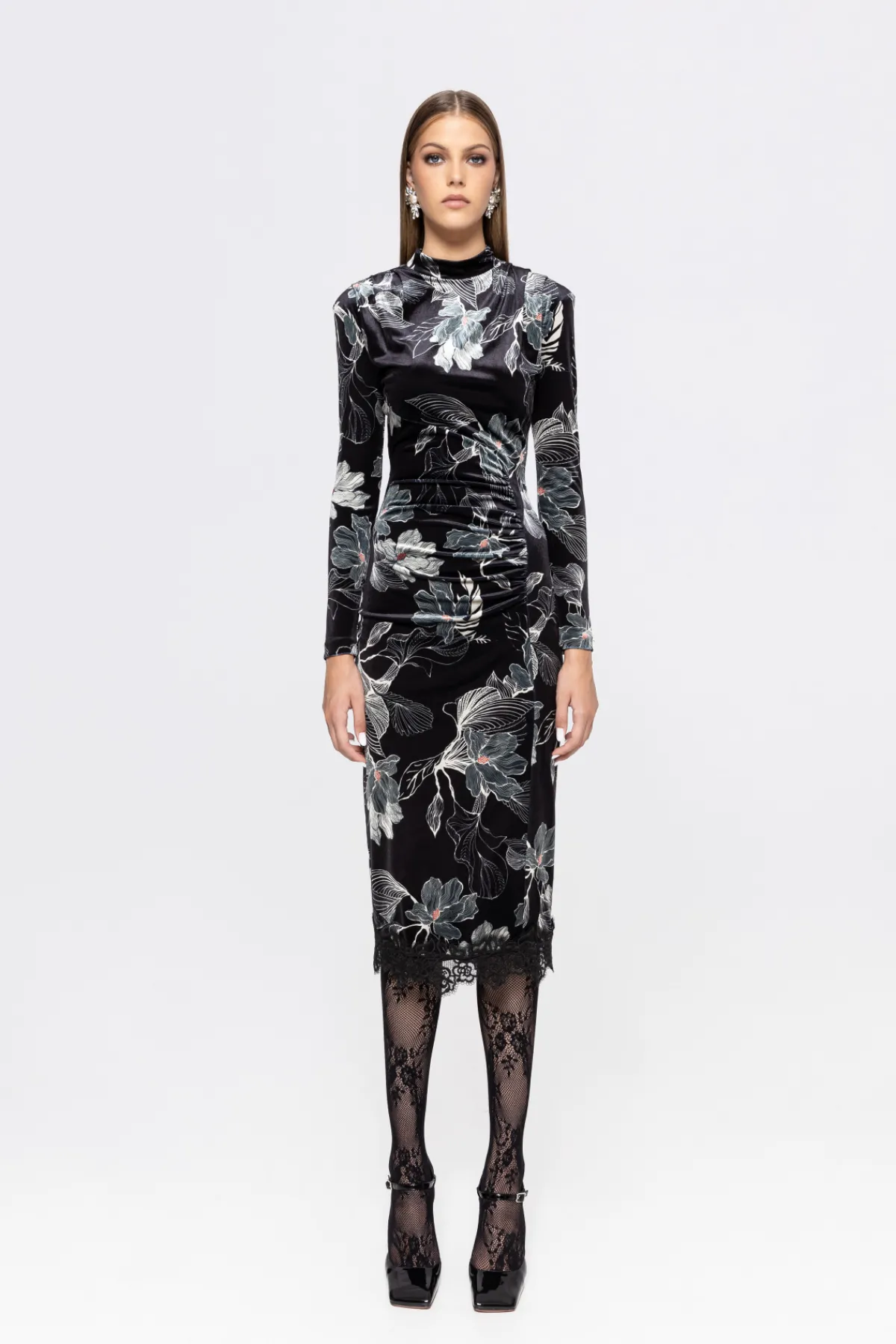 Best ed velvet midi dress Dresses
