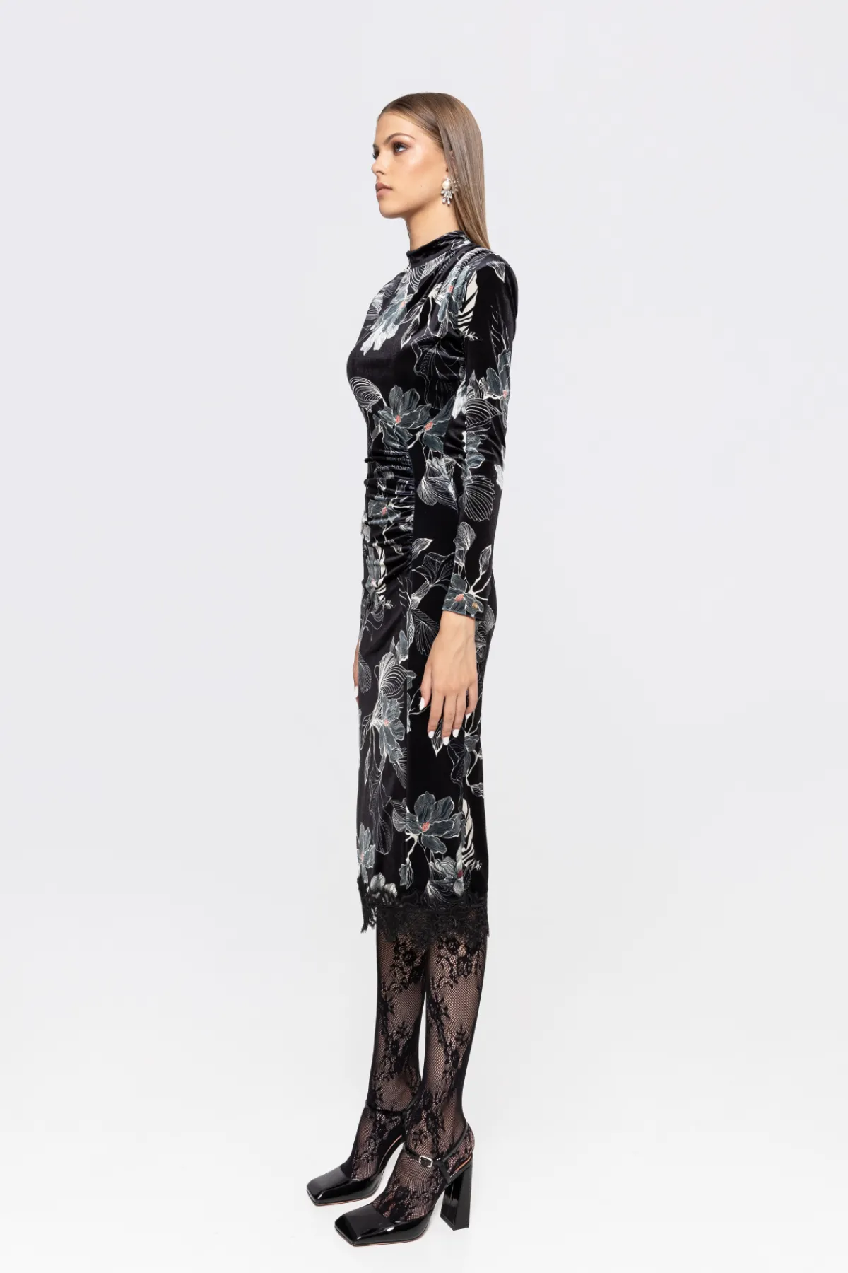Best ed velvet midi dress Dresses