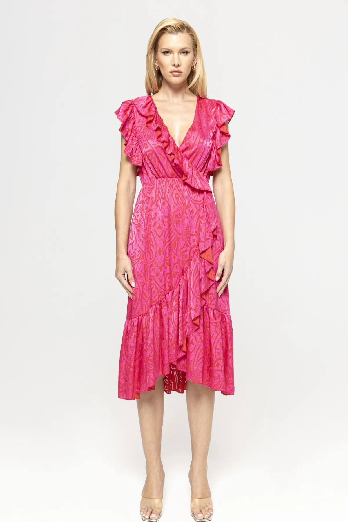 Fashion ed viscose dress Dresses