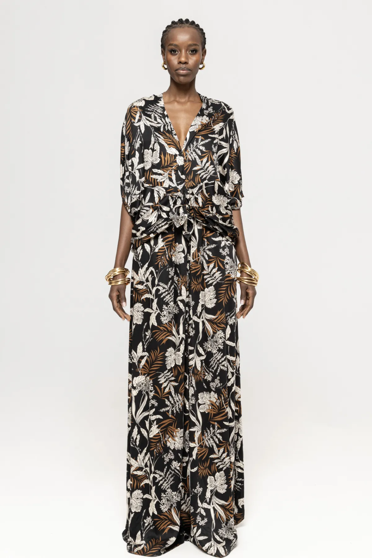 Fashion ed viscose shirt Tops