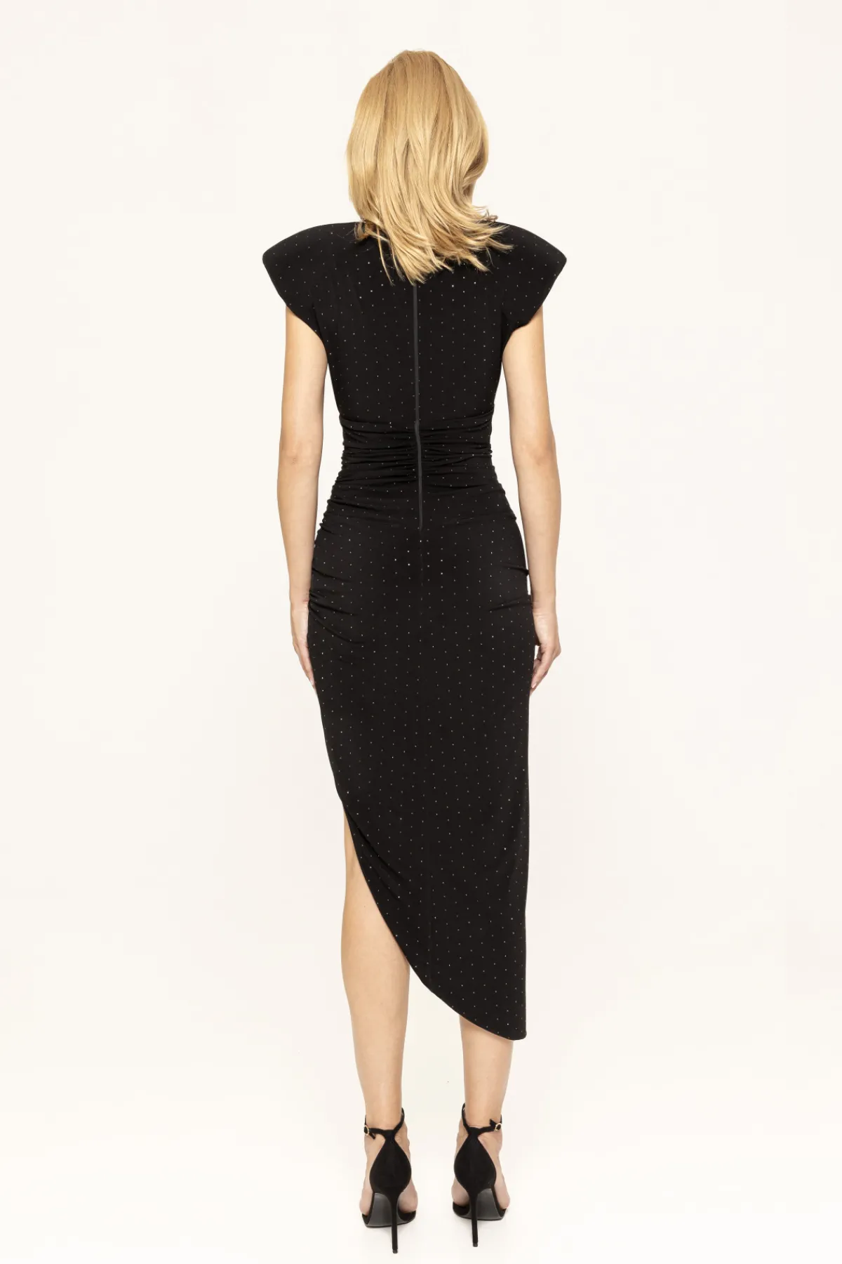 Cheap Rhinestone embellished midi dress Dresses